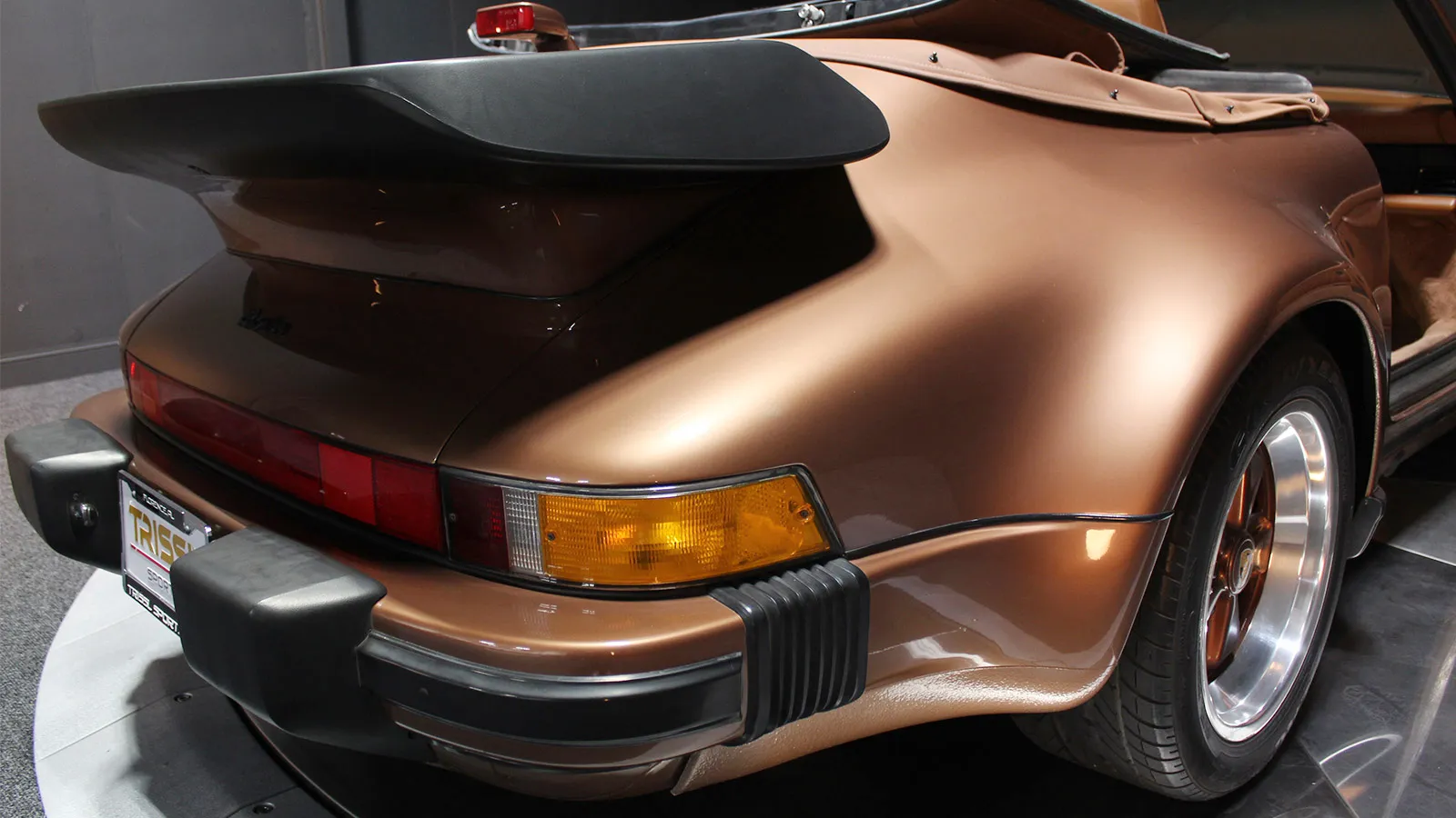 1989 Porsche 911 Turbo Cabriolet in Cognac Brown Metallic