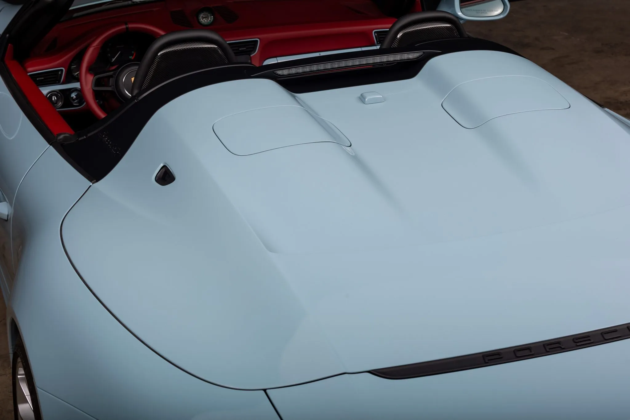 2019 Porsche 911 Speedster in Meissen Blue