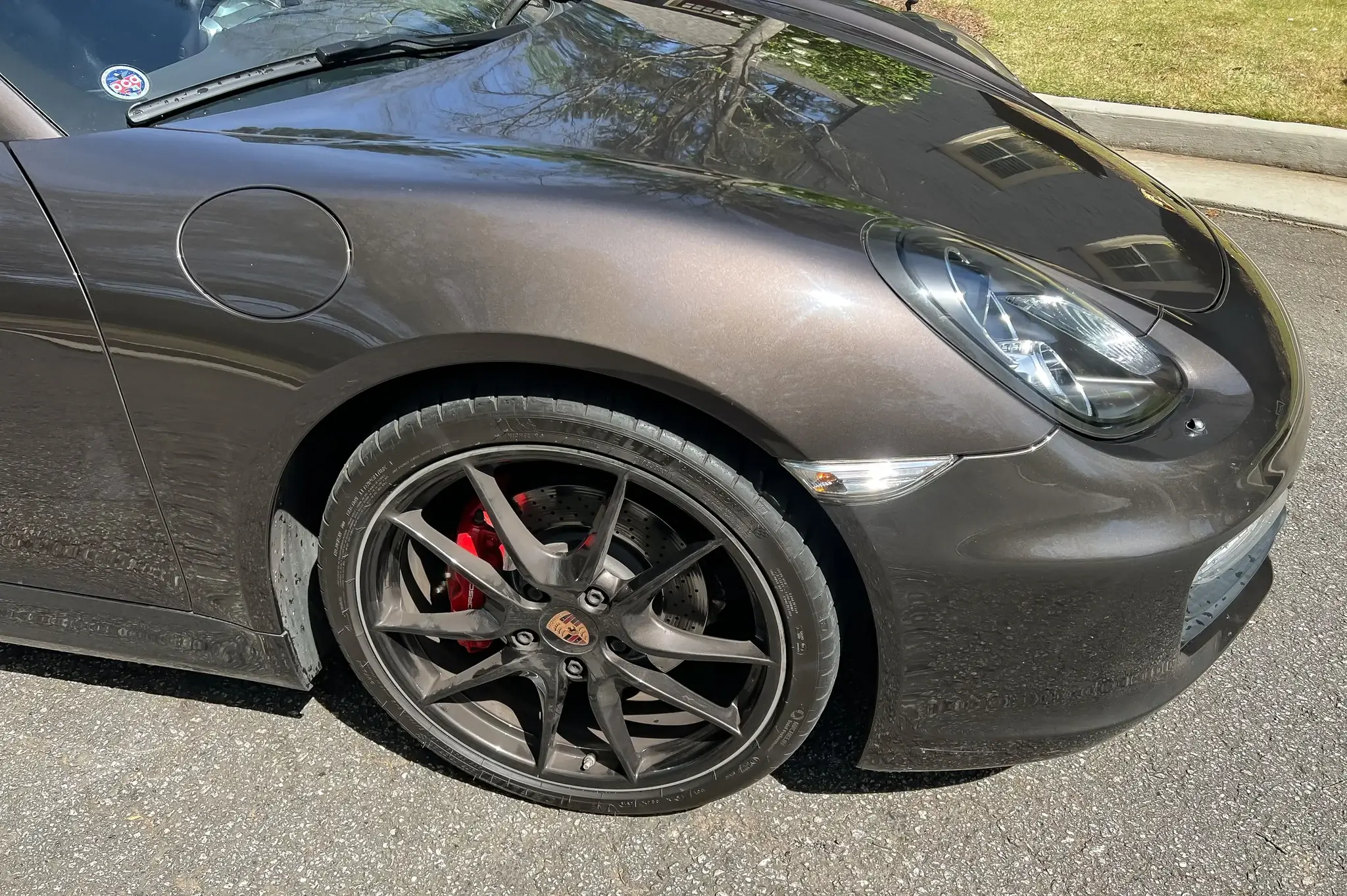 2014 Porsche Boxster S in Anthracite Brown Metallic