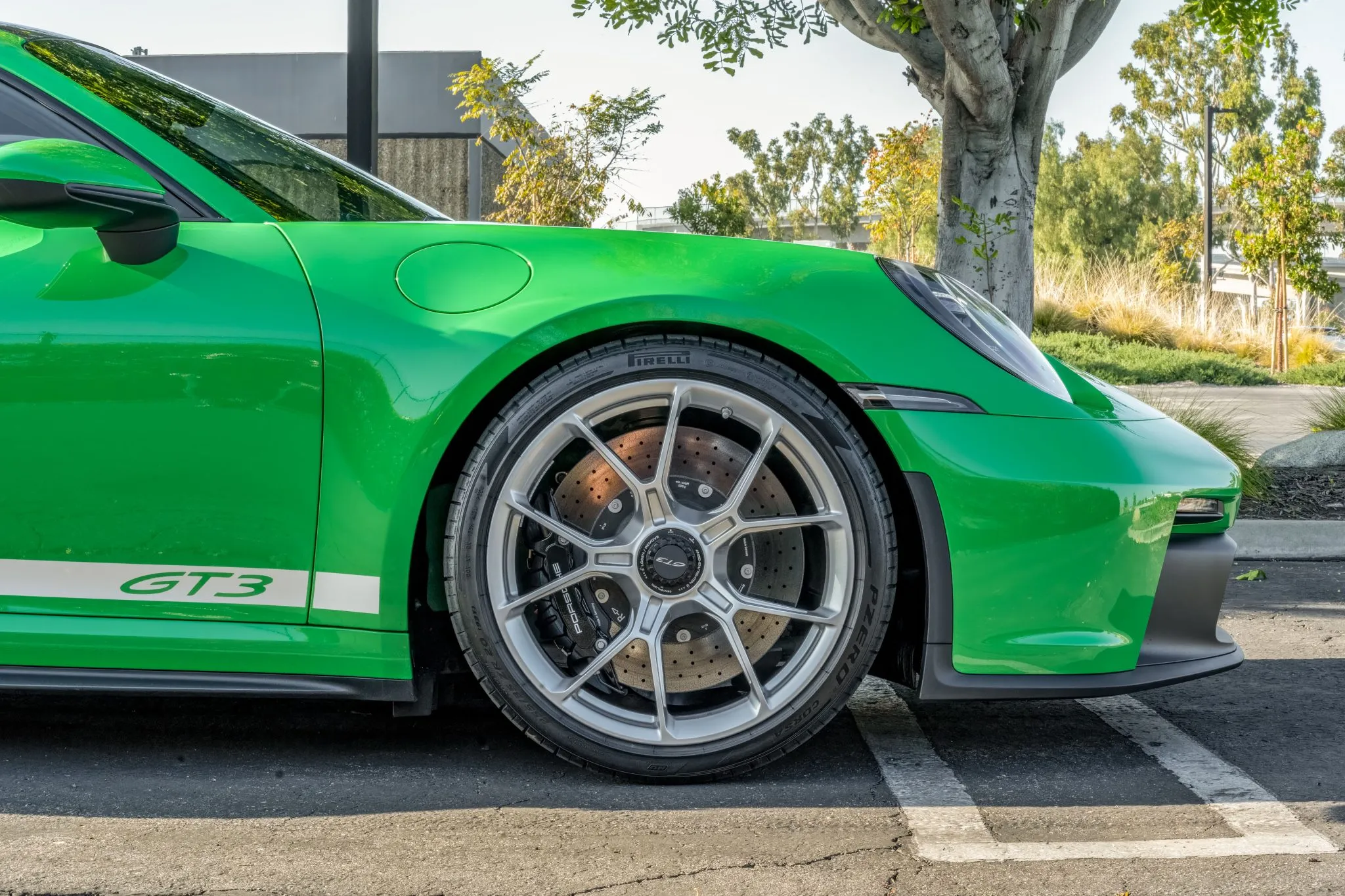 2022 Porsche 911 GT3 in Python Green