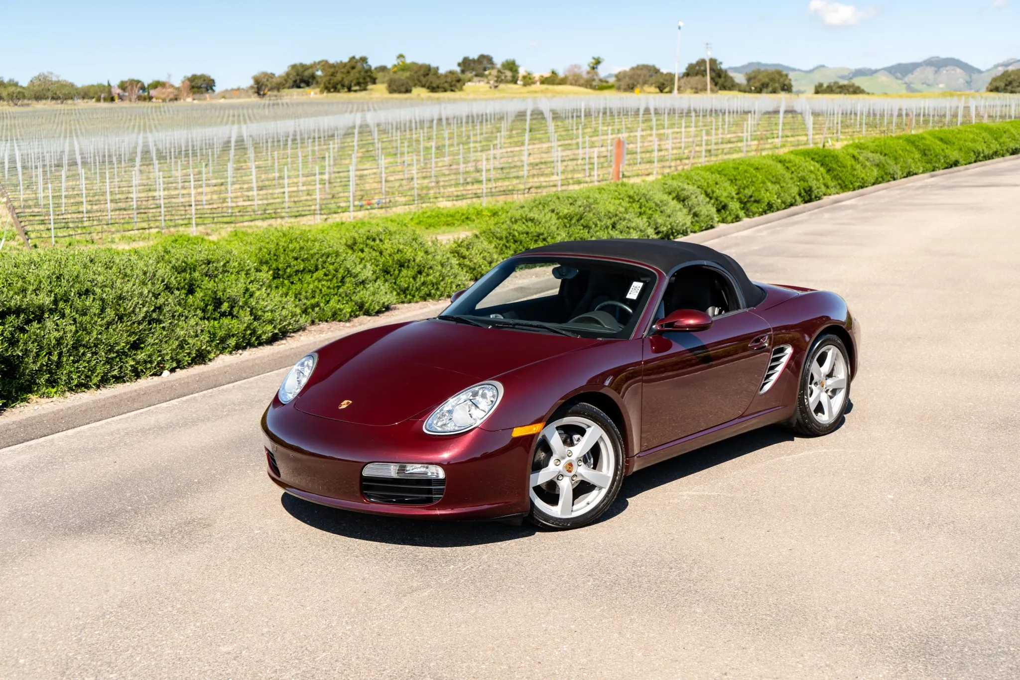 2007 Porsche Boxster in Carmon Red Metallic