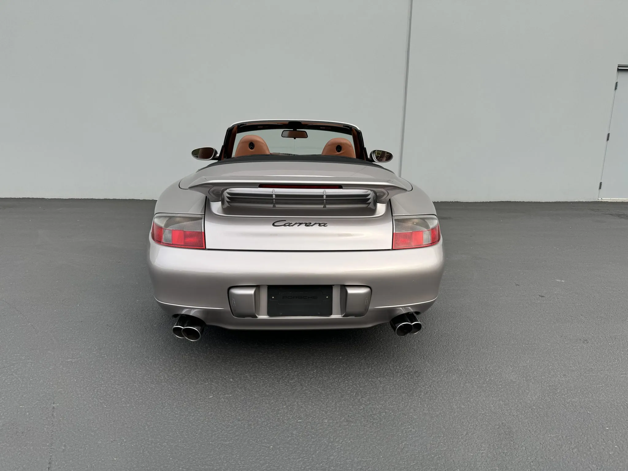 2001 Porsche 911 Carrera Cabriolet in Meridian Metallic