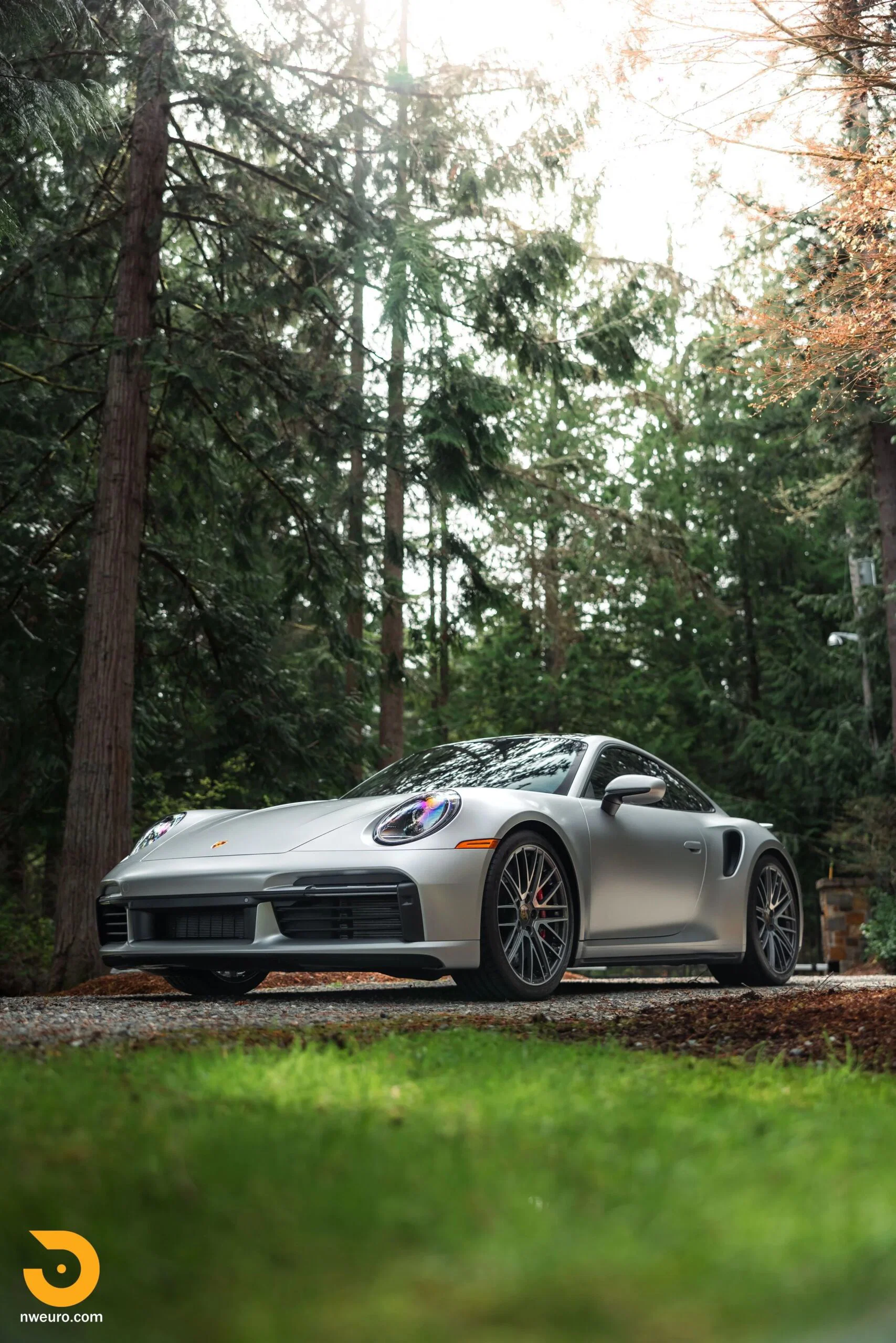 2021 Porsche 911 Turbo in GT Silver