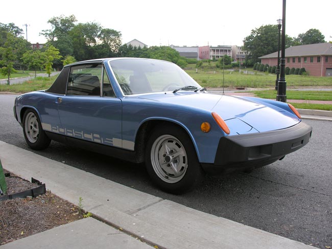 1976 Porsche 914 2.0 in Ancona Blue Metallic