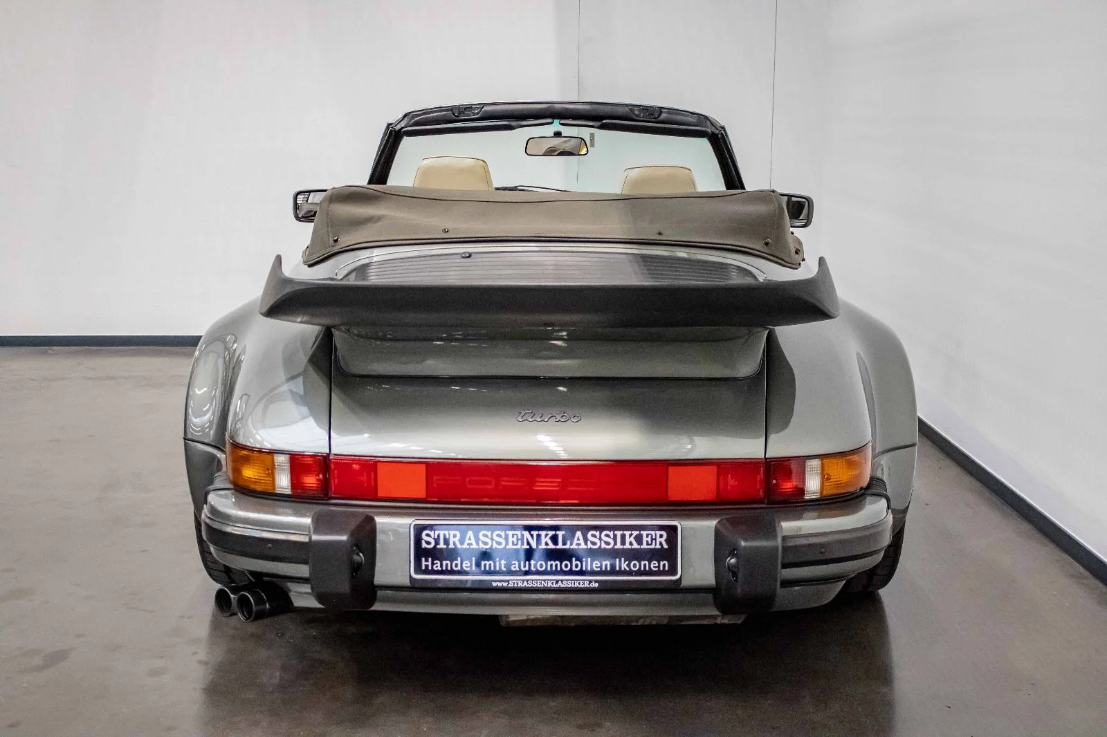 1988 Porsche 911 Turbo 3.3 Cabriolet in Rock Green Metallic