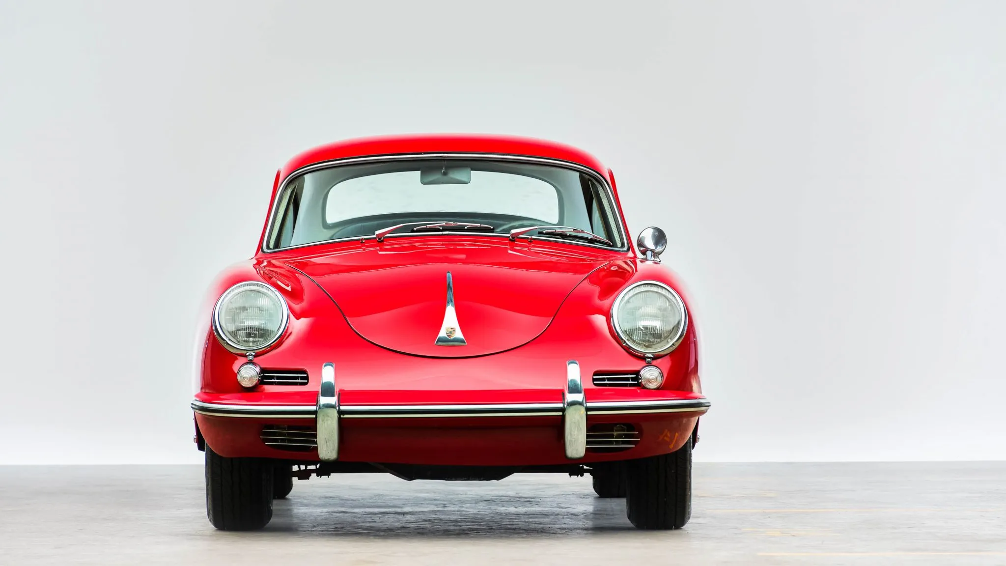 1961 Porsche 356B in Ruby Red
