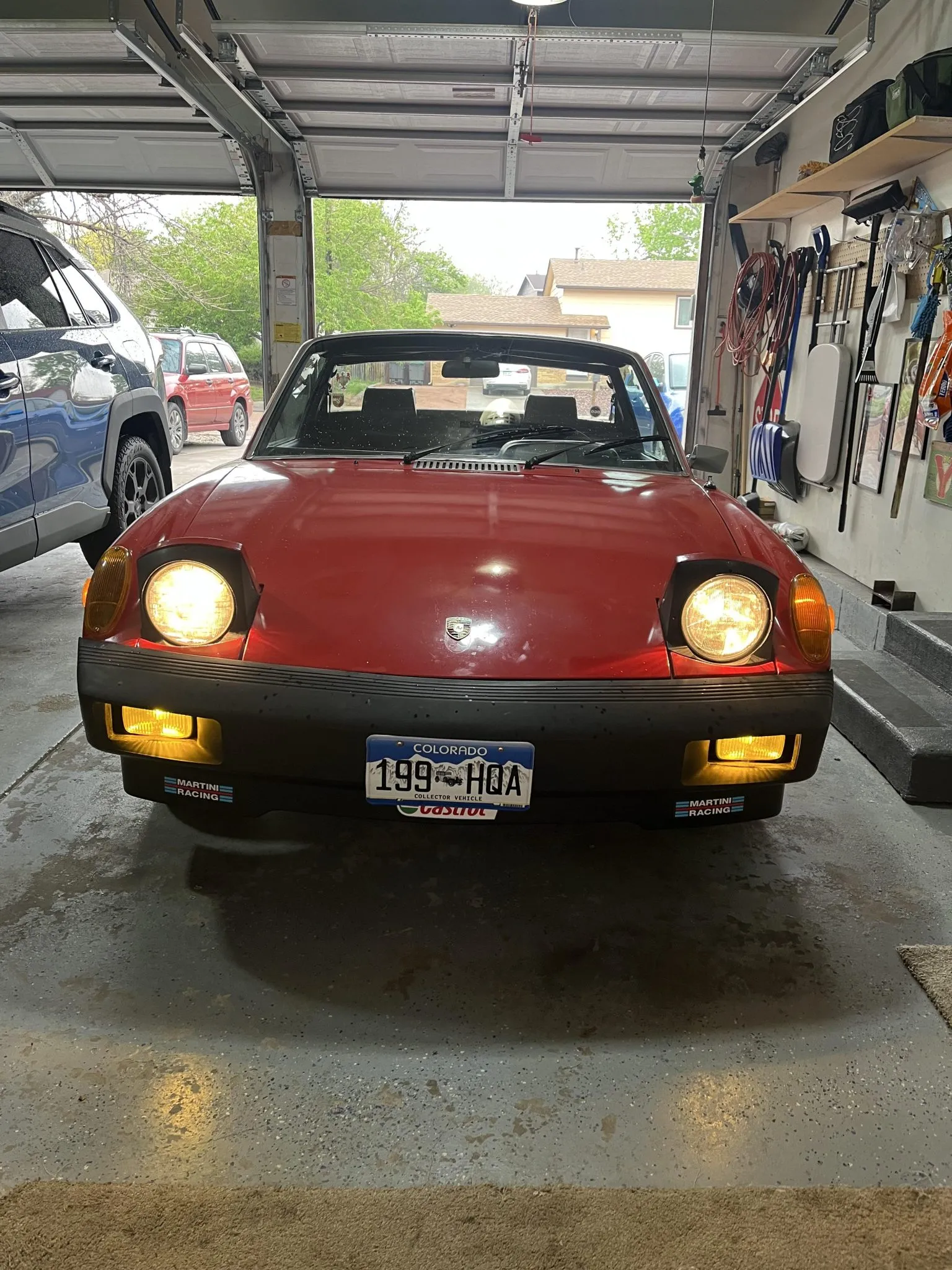 1975 Porsche 914 2.0 in Scarlet Red