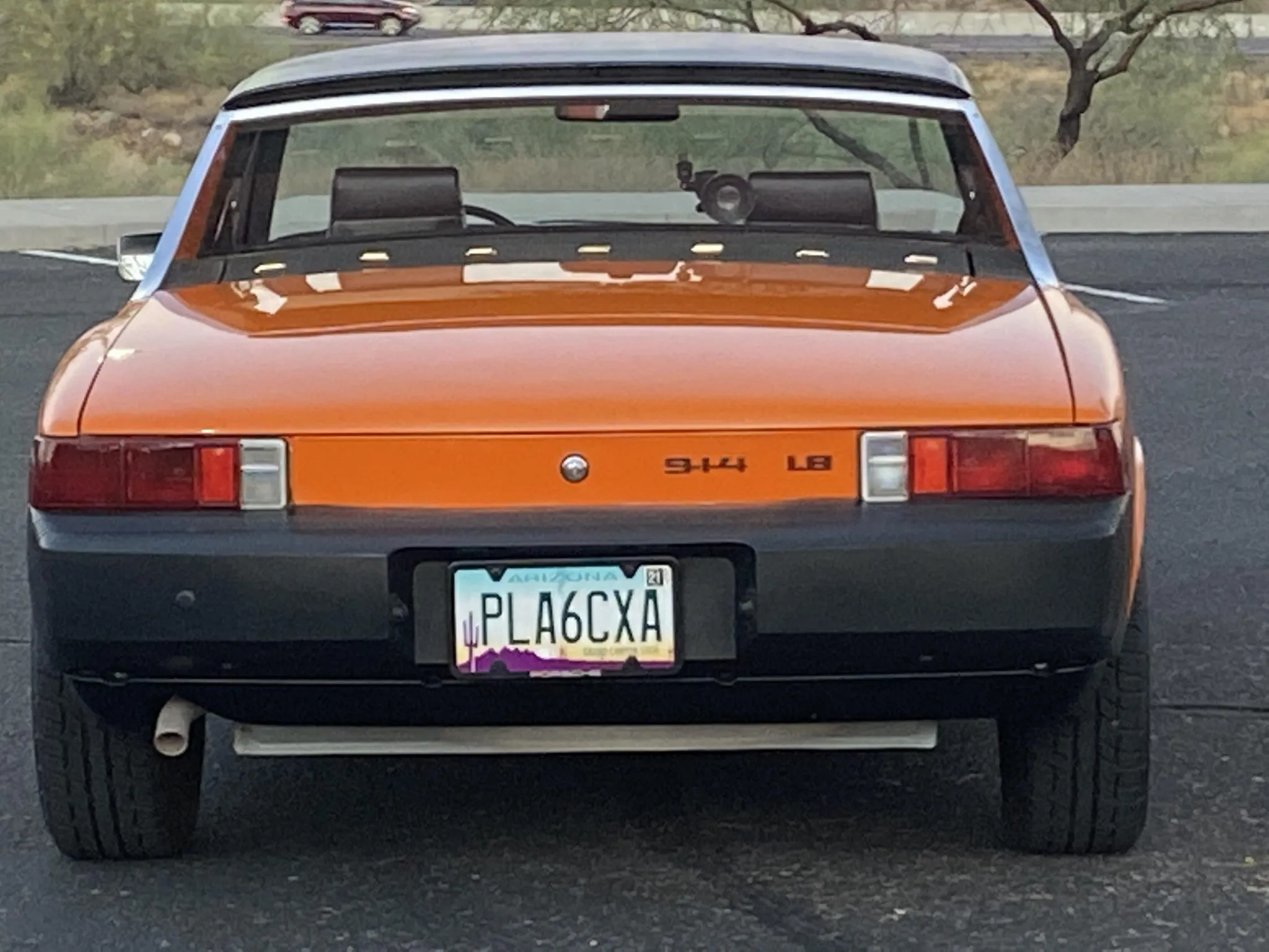 1975 Porsche 914 in Nepal Orange