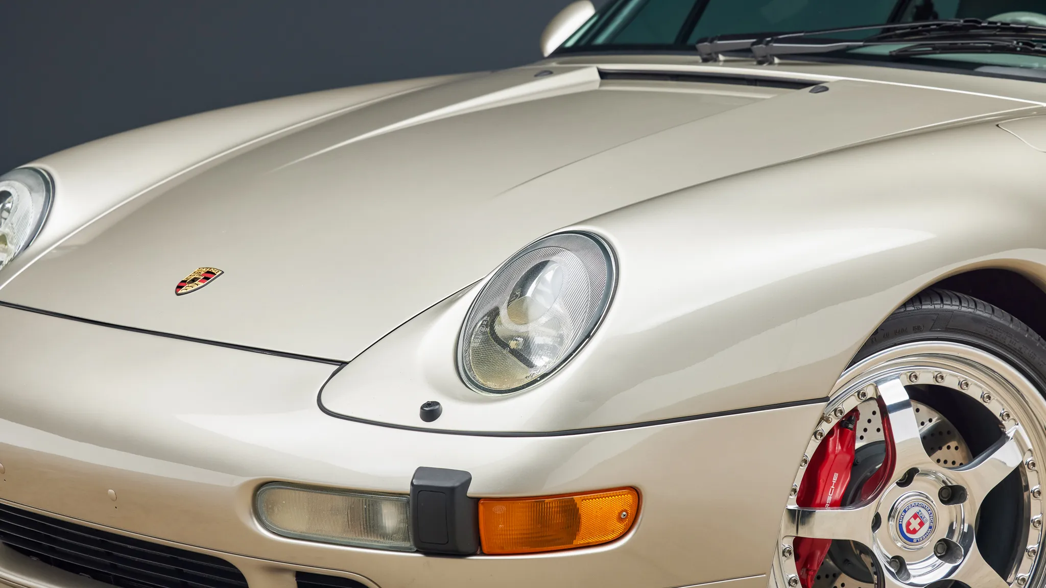 1997 Porsche 911 Carrera 4S in Linen Grey Metallic 
