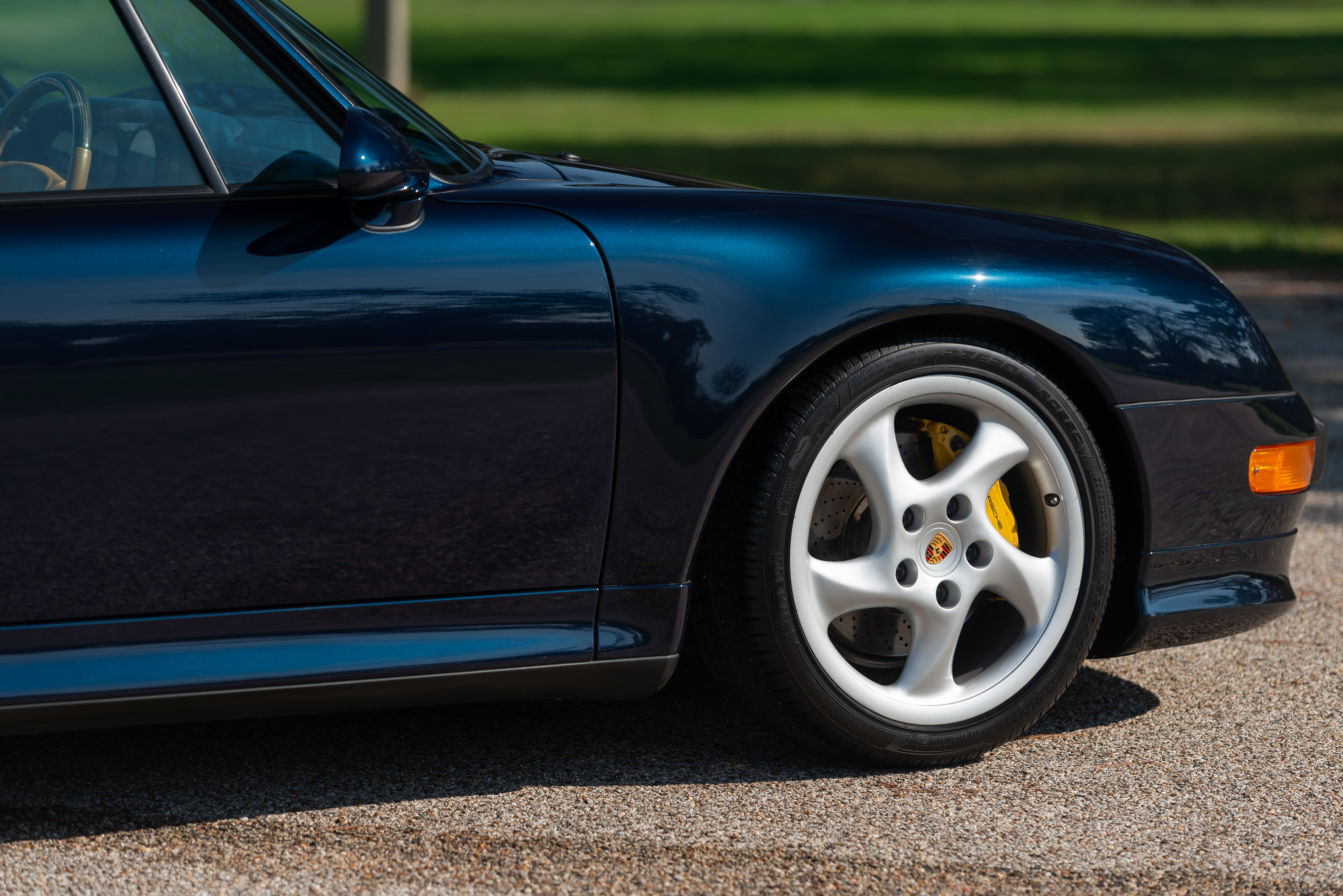 1997 Porsche 911 Turbo S in Ocean Blue Metallic