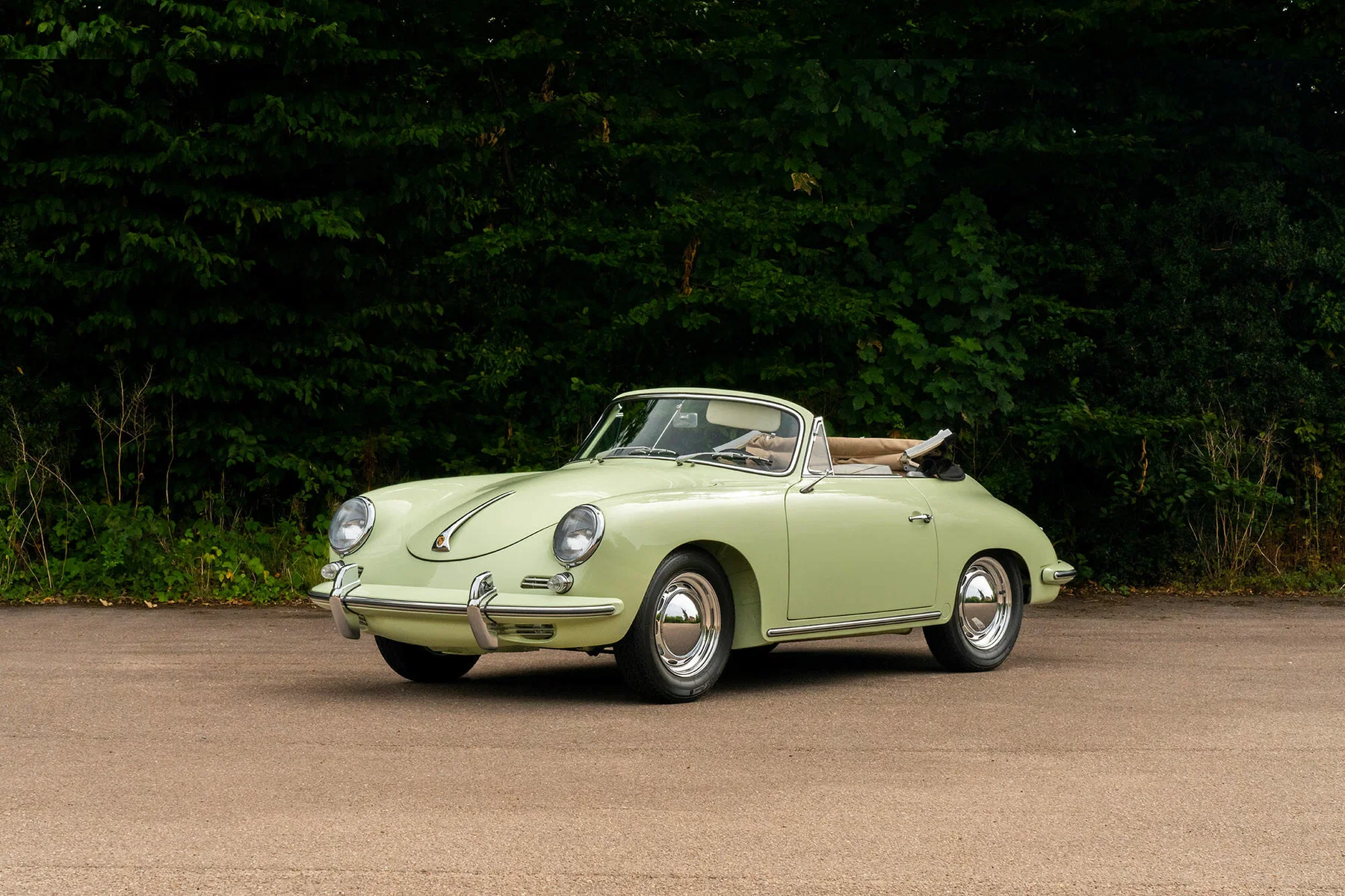 1957 Porsche 356 B 1600 in Glacier White