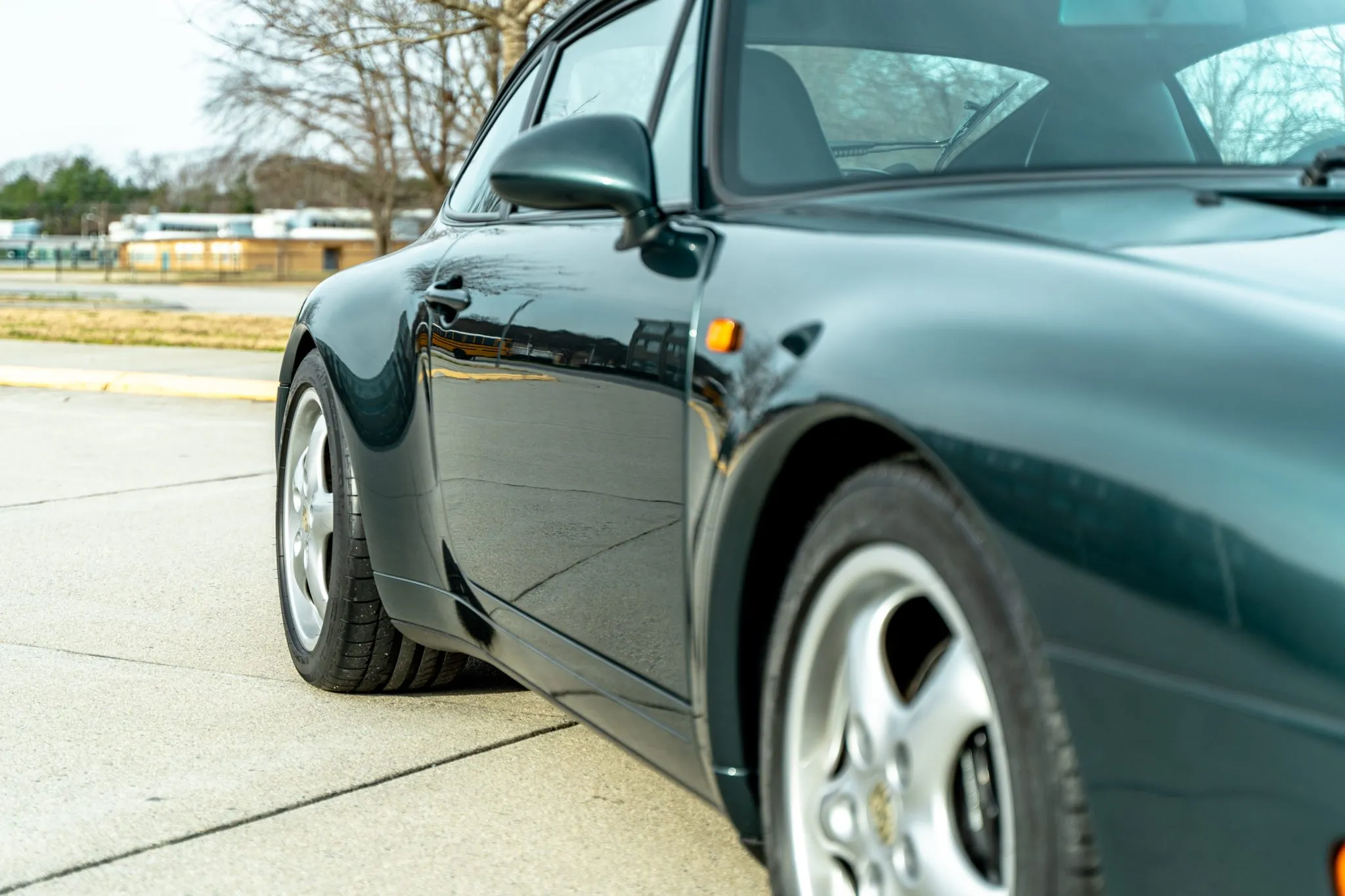 1995 Porsche 911 Carrera Coupe in Aventurine Green Metallic