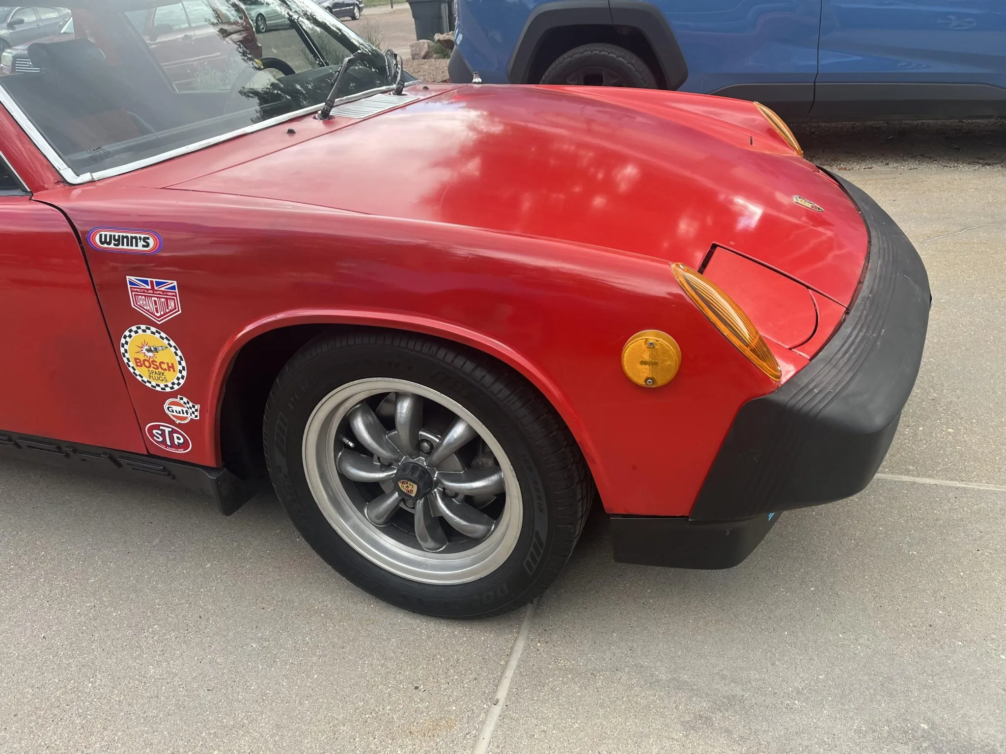 1975 Porsche 914 2.0 in Scarlet Red