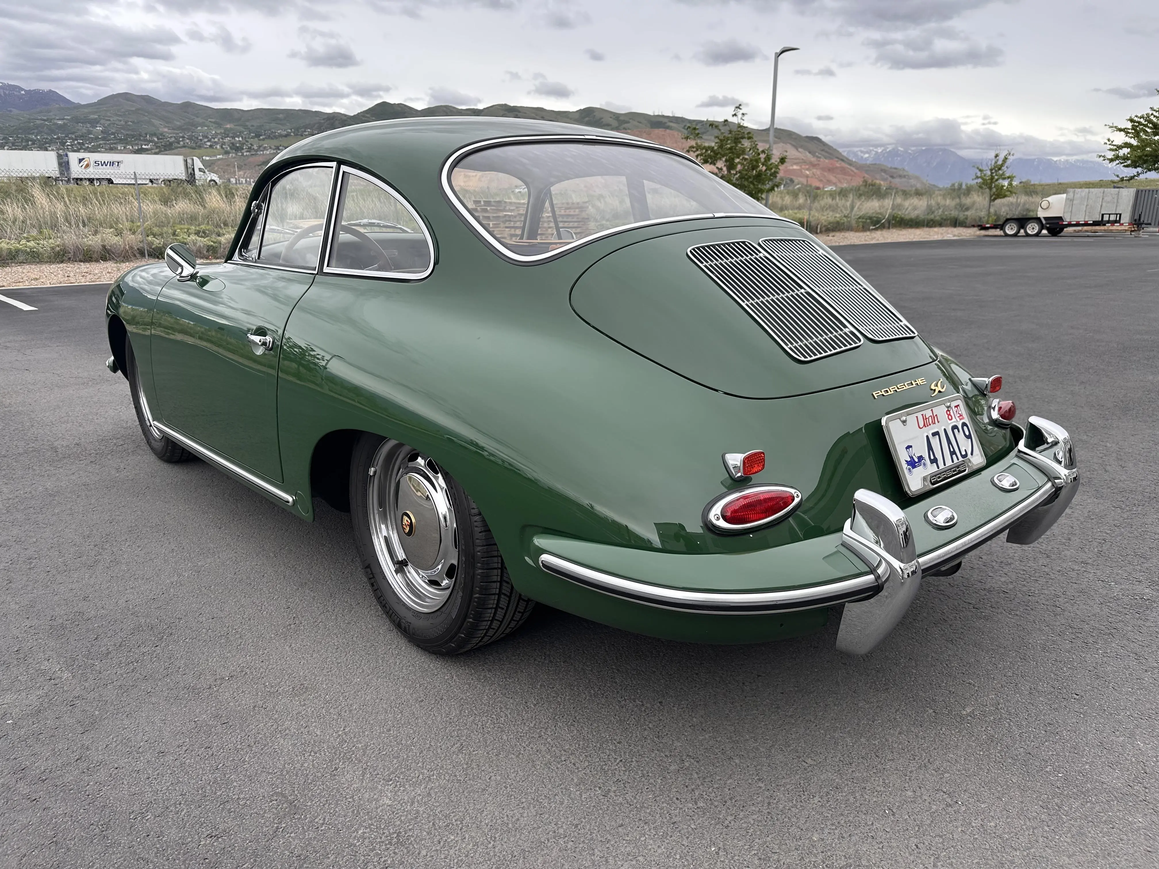 1965 Porsche 356SC Coupe in Irish Green