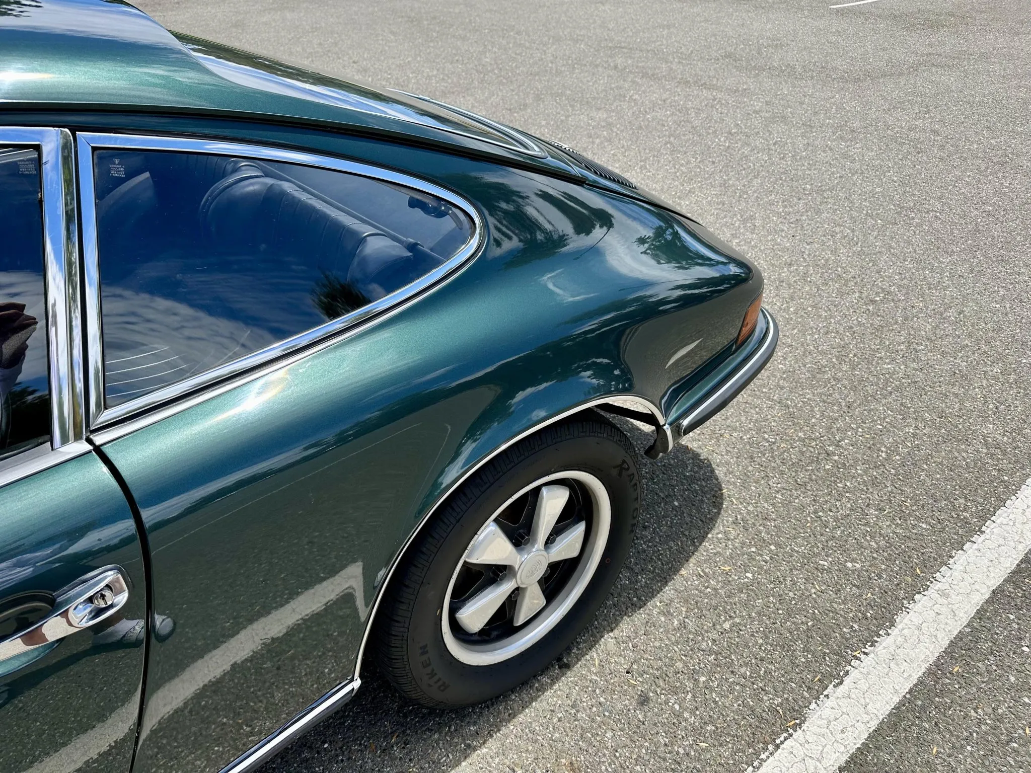 1969 Porsche 911T Coupe in Metallic Green