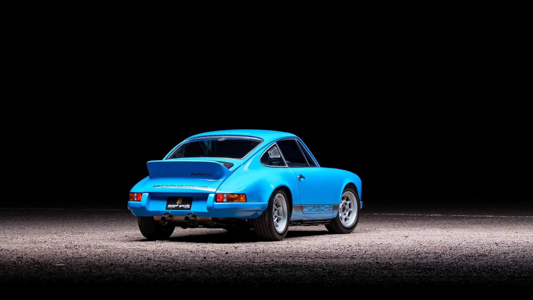 1976 Porsche 912E in Mexico Blue