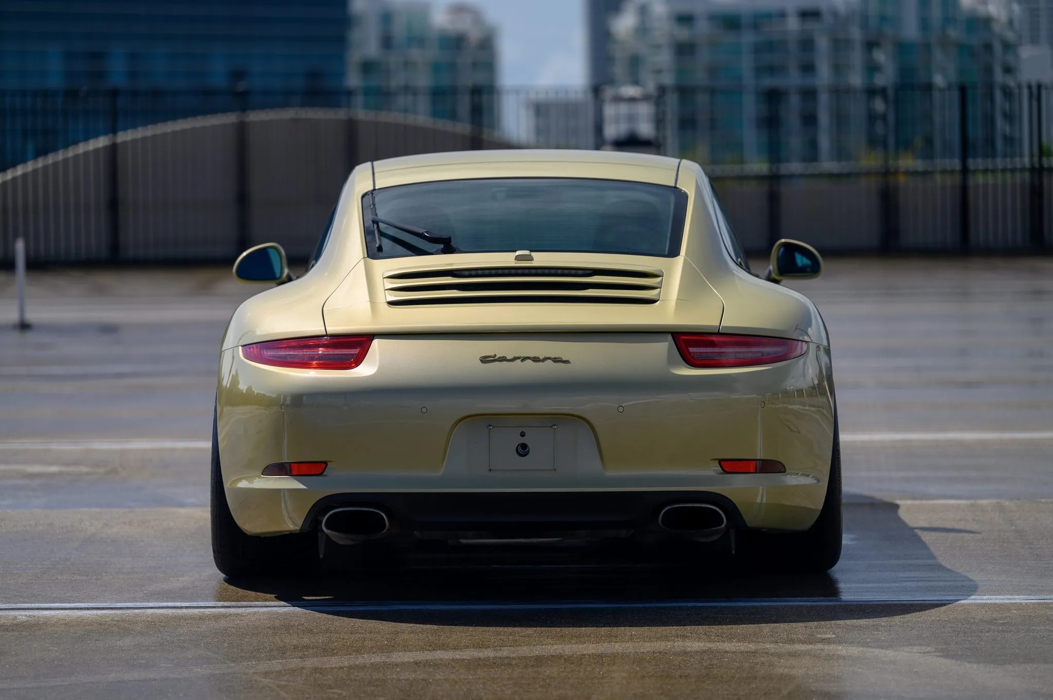 2012 Porsche 911 Carrera Coupe in Lime Gold Metallic