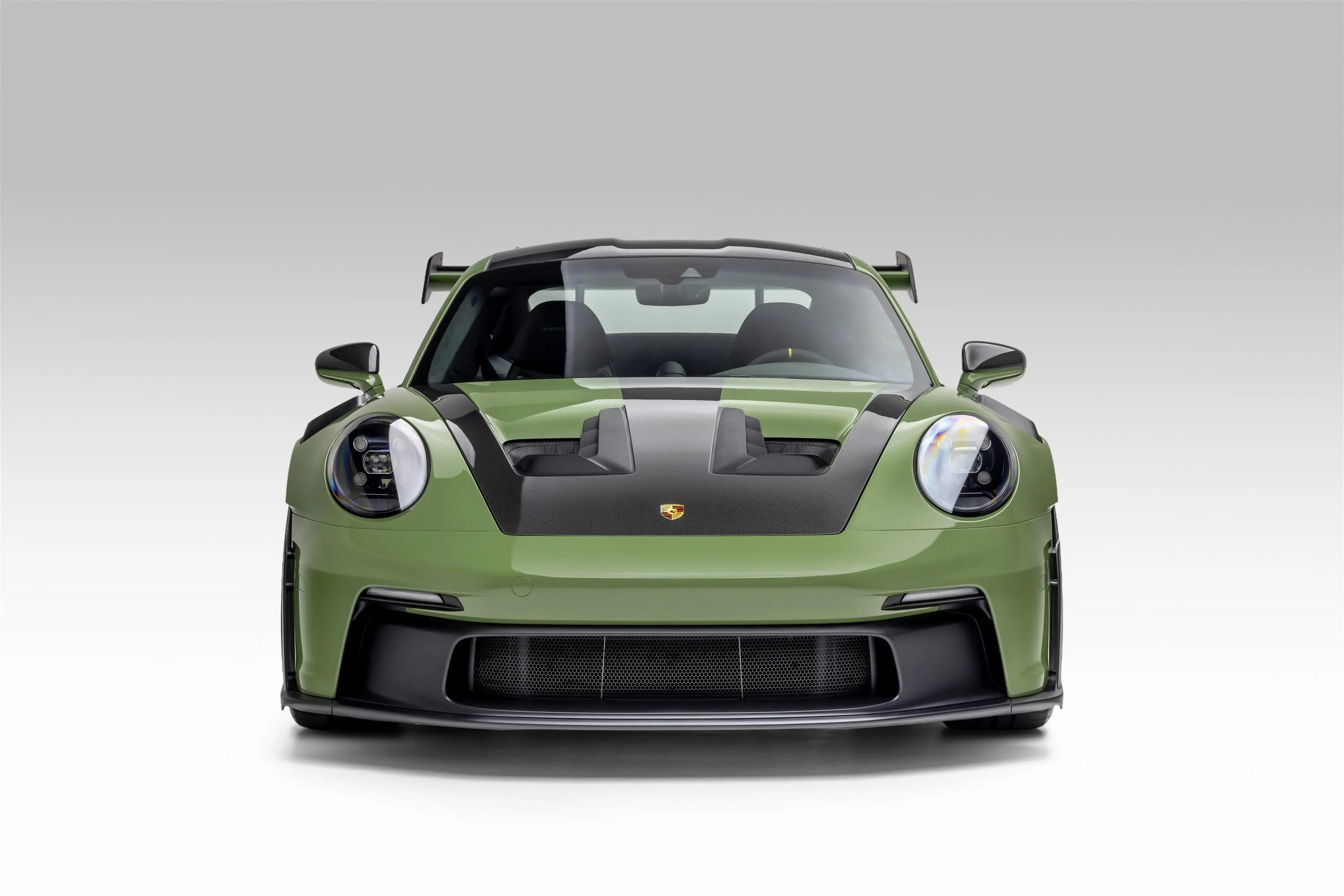 2024 Porsche 911 GT3 RS Weissach in Olive Green