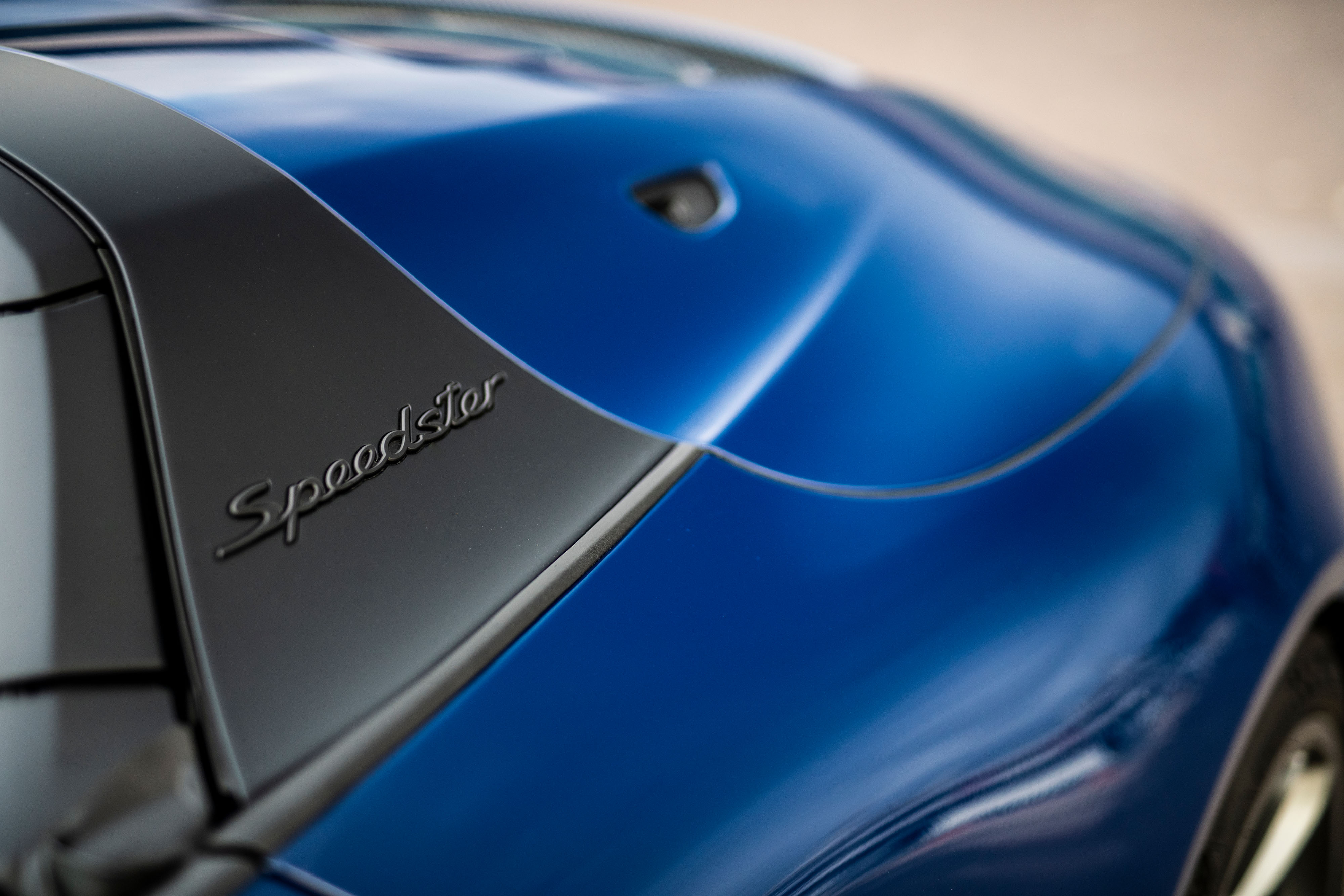 2019 Porsche 911 Speedster in Albert Blue