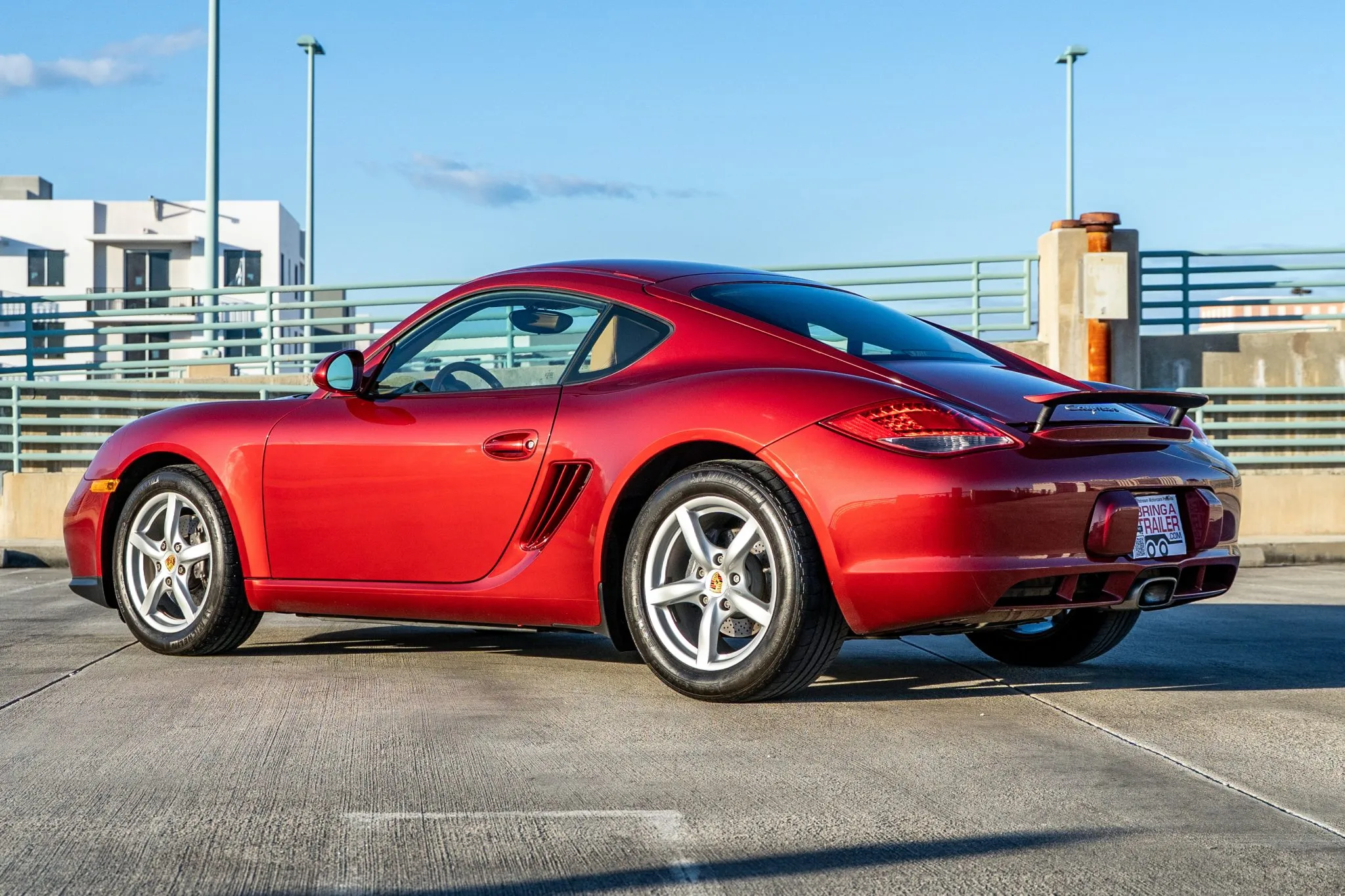 2009 Porsche Cayman in Ruby Red Metallic