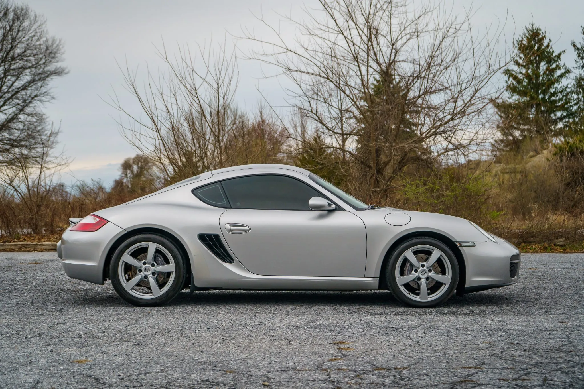 2008 Porsche Cayman in Arctic Silver Metallic