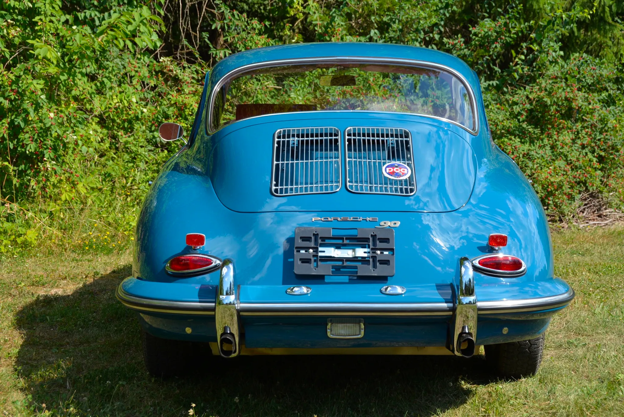1963 Porsche 356B Super 90 Coupe in Oslo Blue