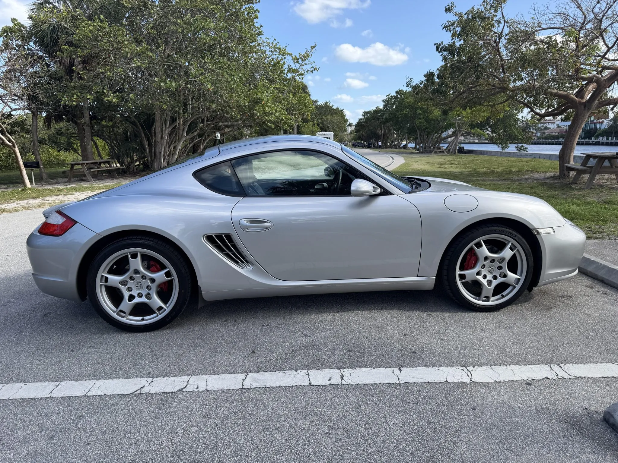 2006 Porsche Cayman S in Arctic Silver Metallic