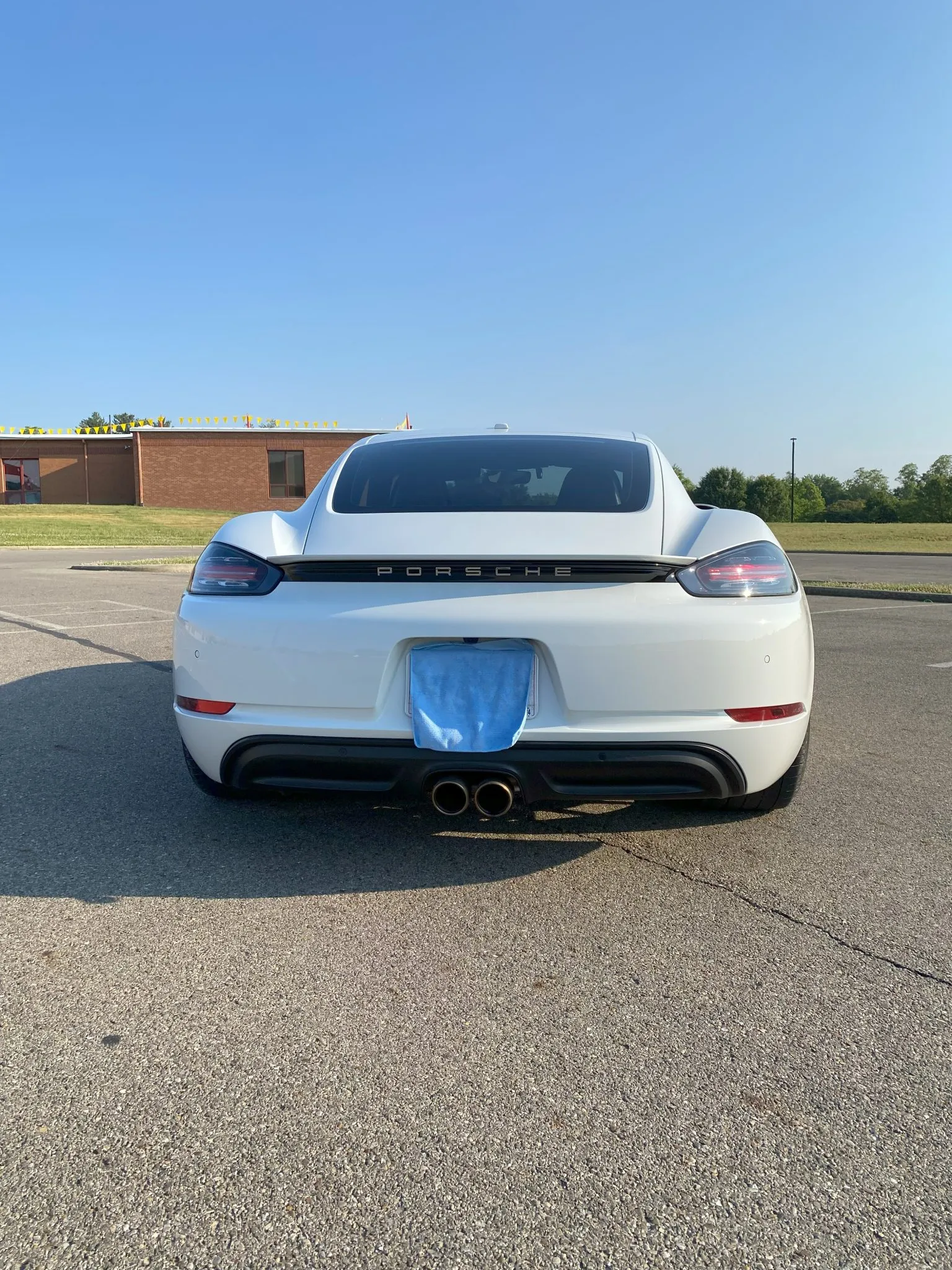 2018 Porsche 718 Cayman S in Pure White