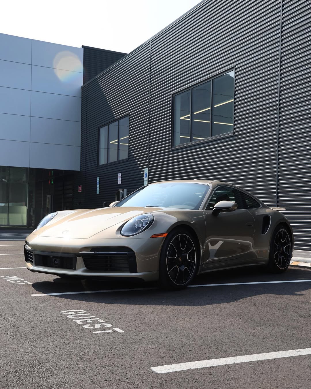 2023 Porsche 911 Turbo S in Gold Bronze Metallic