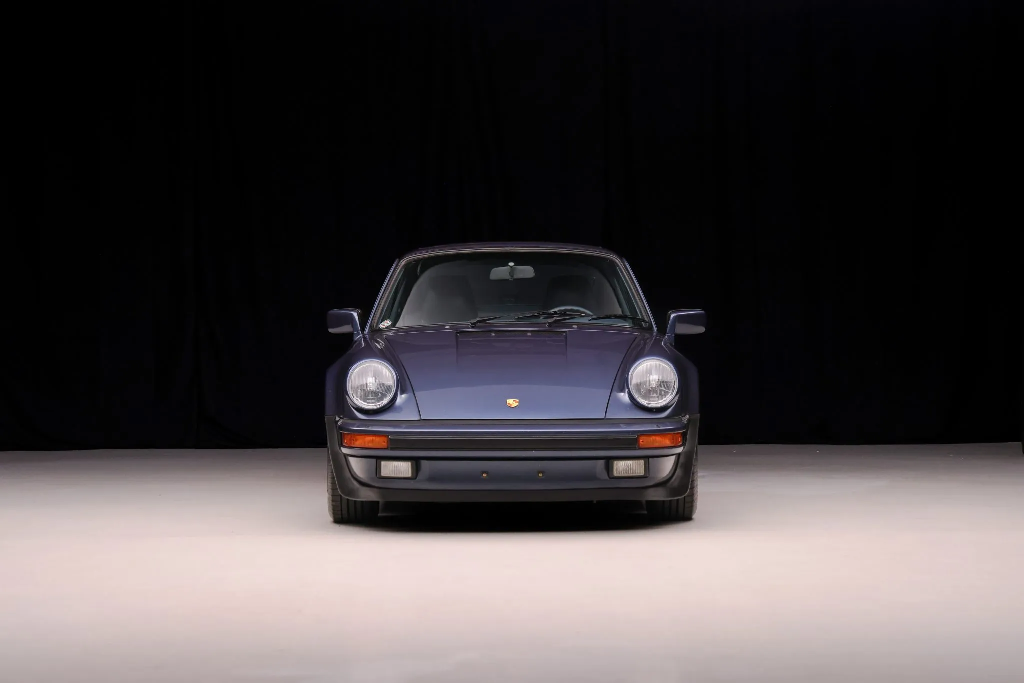 1986 Porsche 911 Turbo Coupe in Prussian Blue Metallic