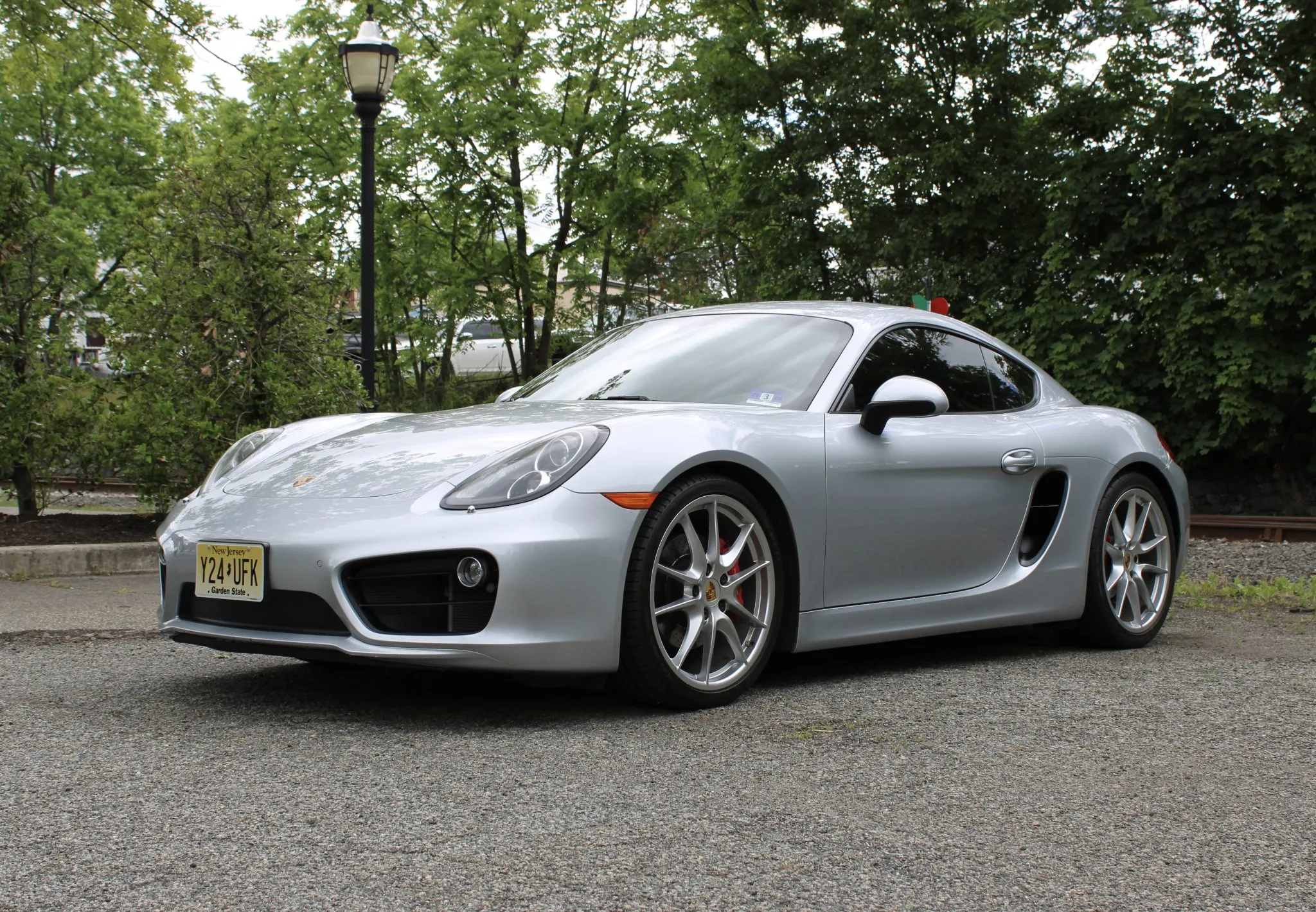 2014 Porsche Cayman S in Rhodium Silver Metallic
