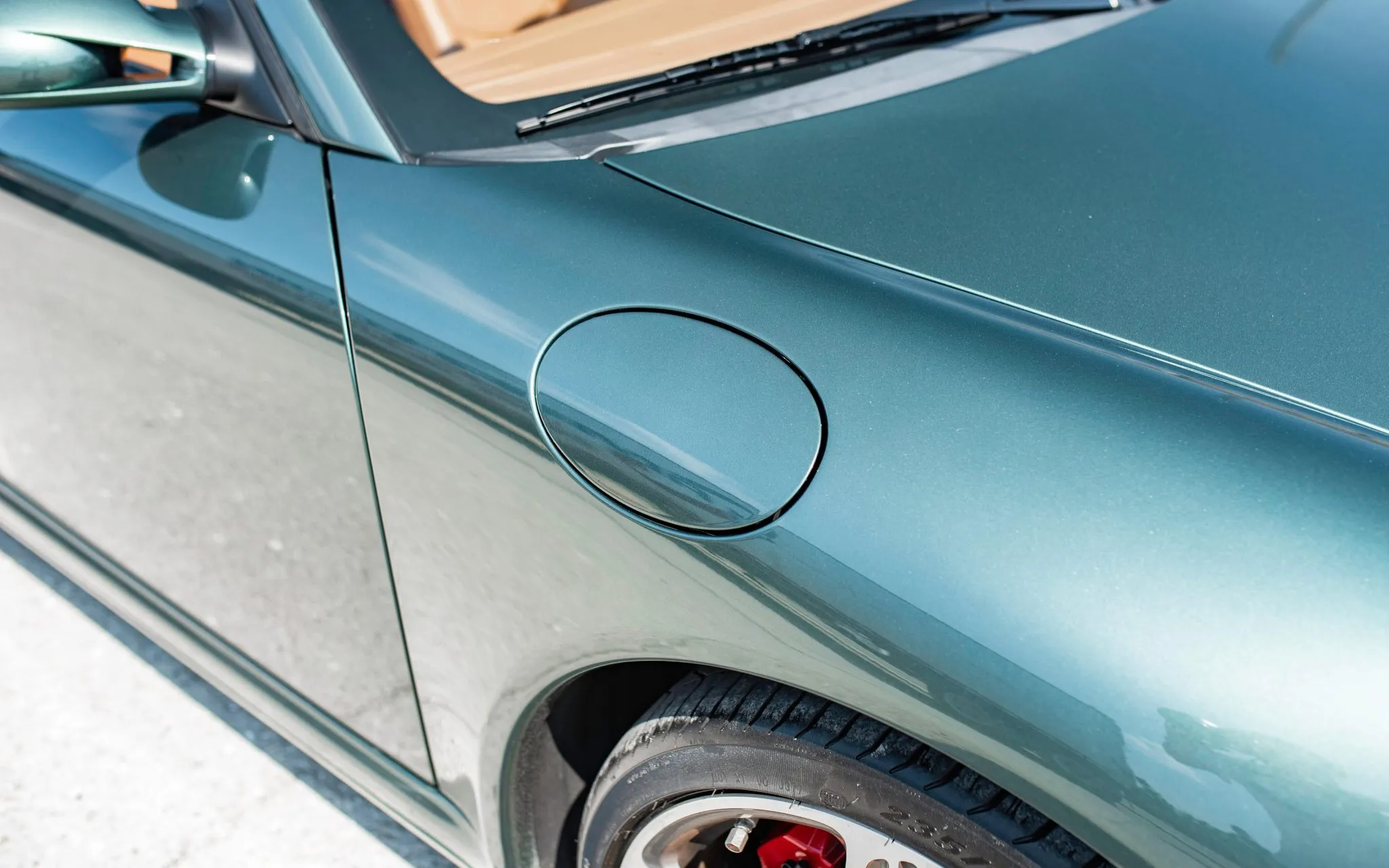 2008 Porsche 911 Turbo Cabriolet in Malachite Green Metallic