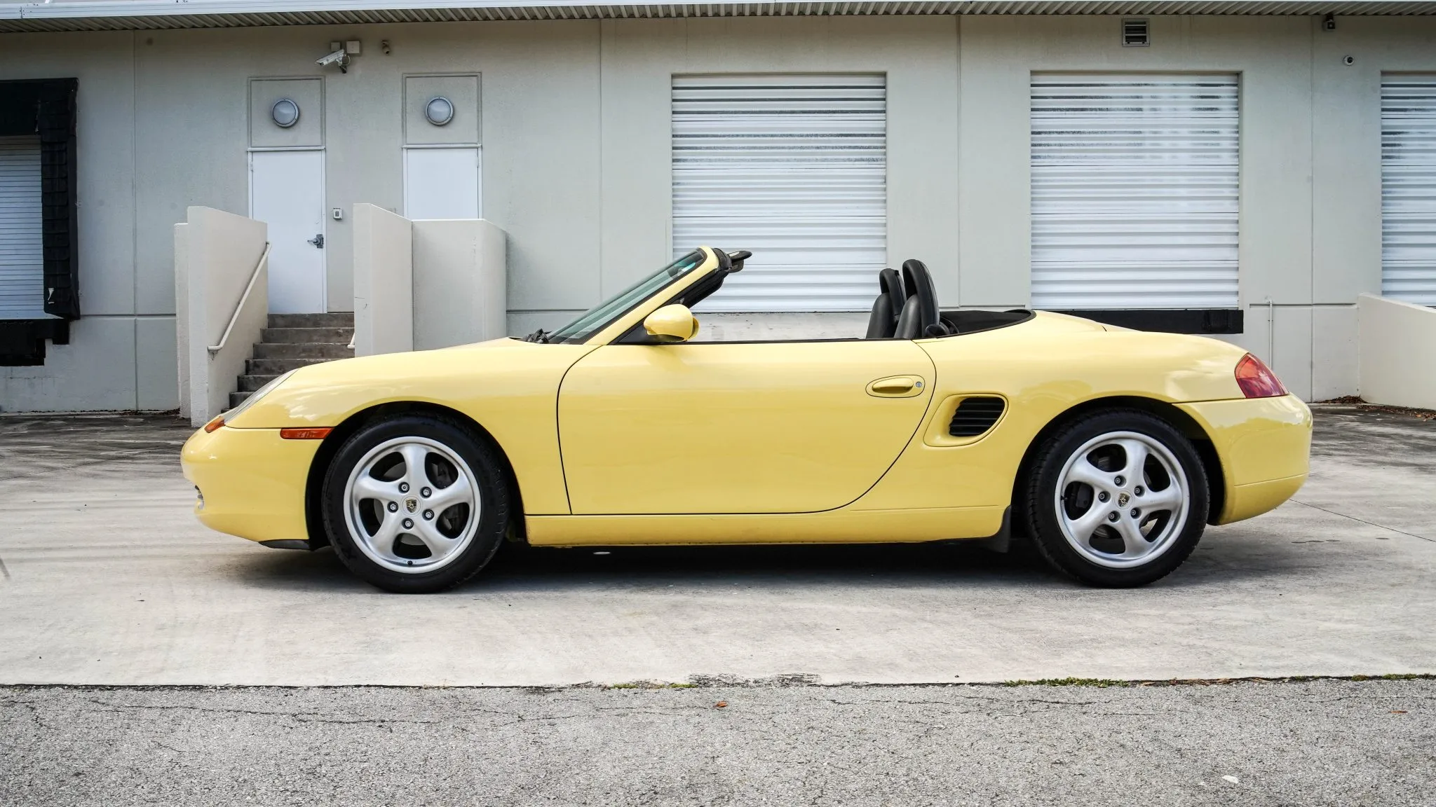 1999 Porsche Boxster in Pastel Yellow