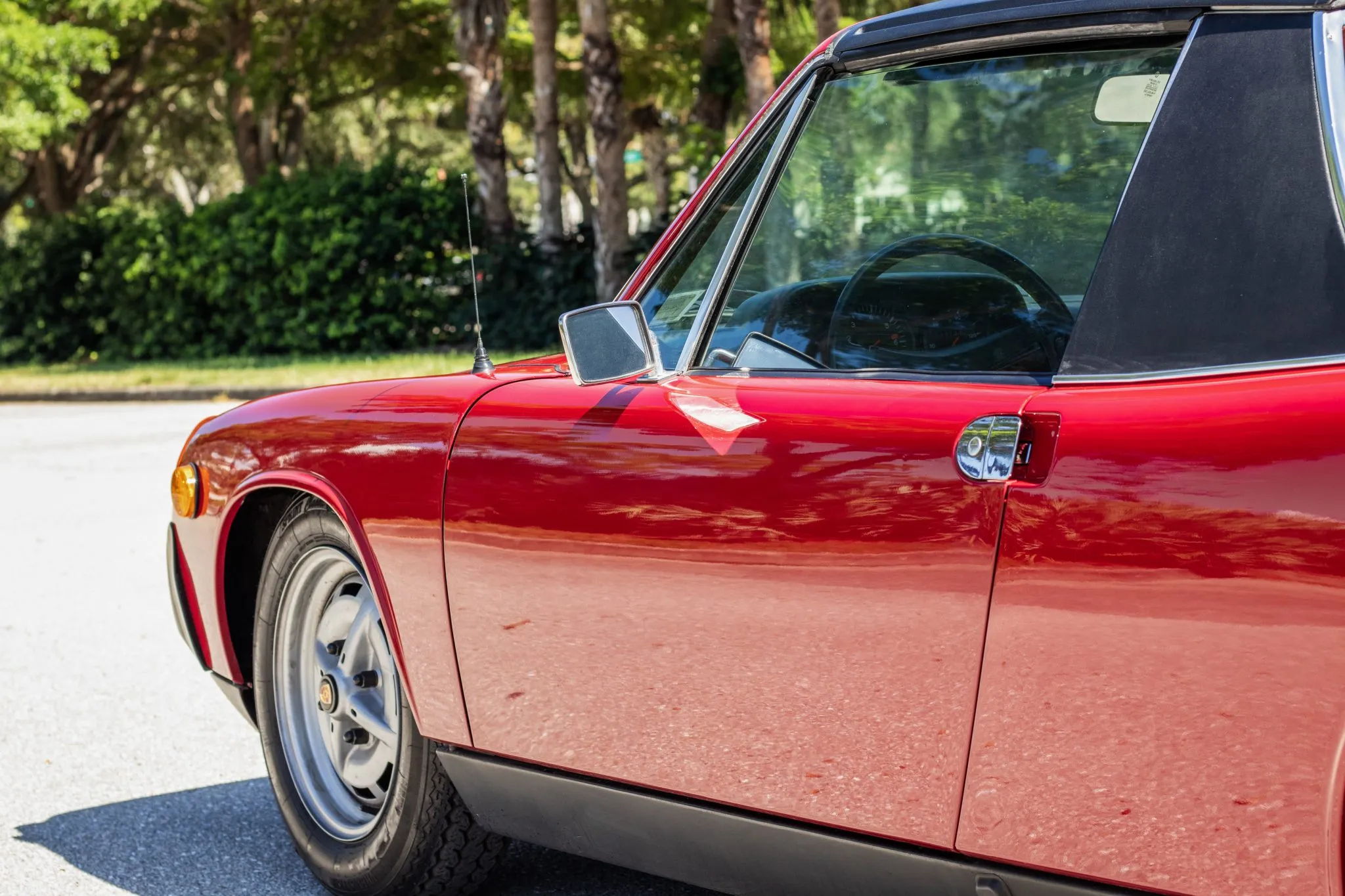 1975 Porsche 914 in Malaga Red