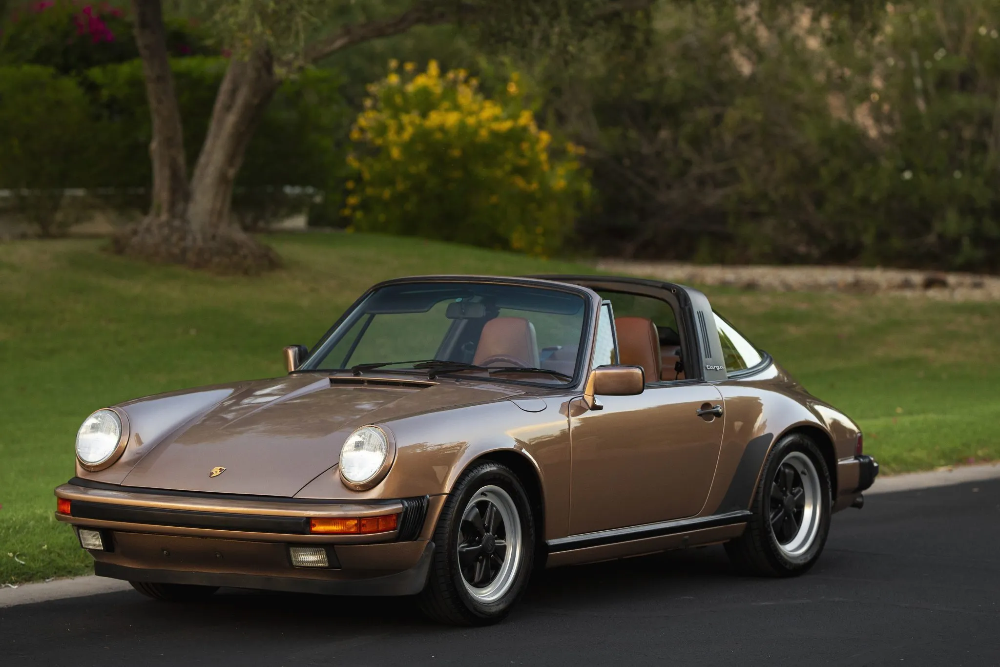 1988 Porsche 911 Carrera Targa in Nougat Brown Metallic