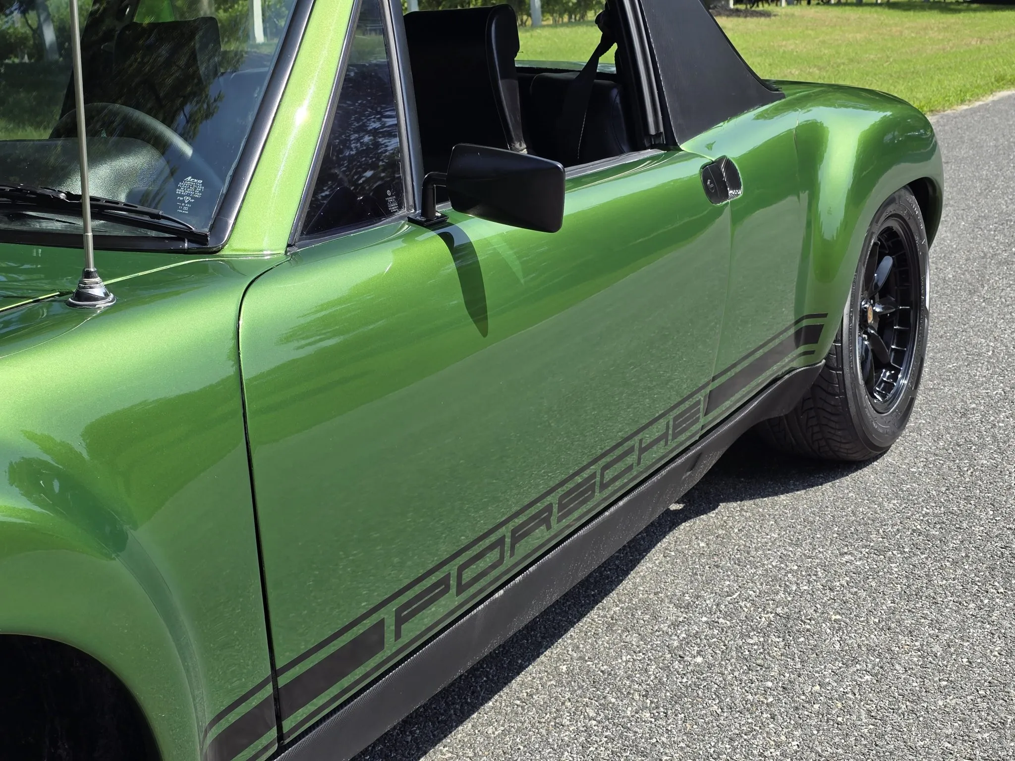 1973 Porsche 914 1.7 in Metallic Green