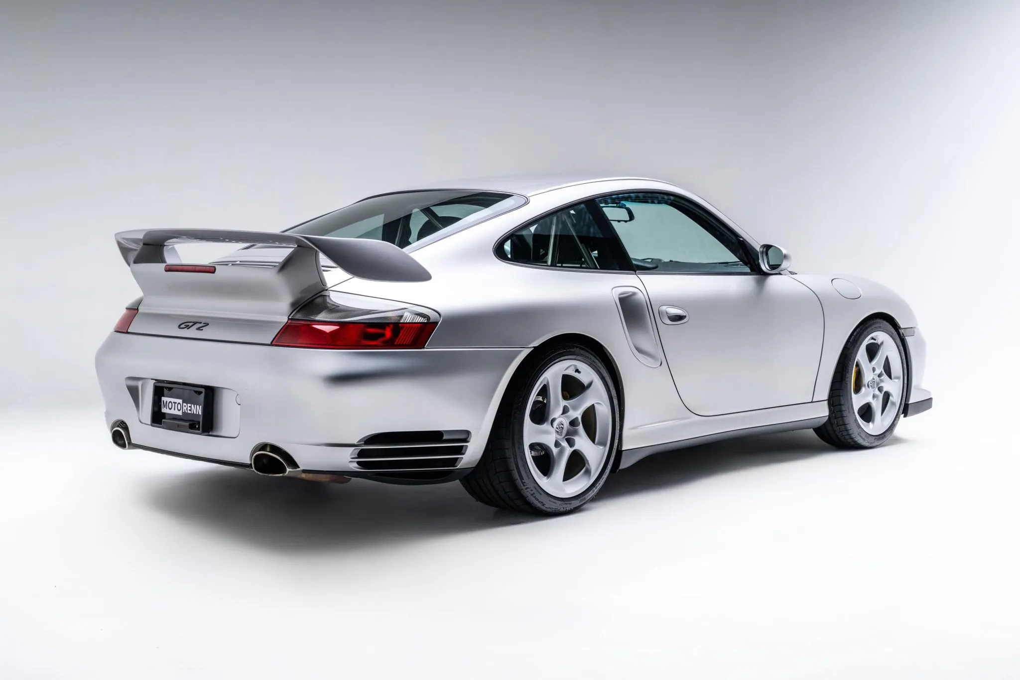 2002 Porsche 911 GT2 in Arctic Silver Metallic