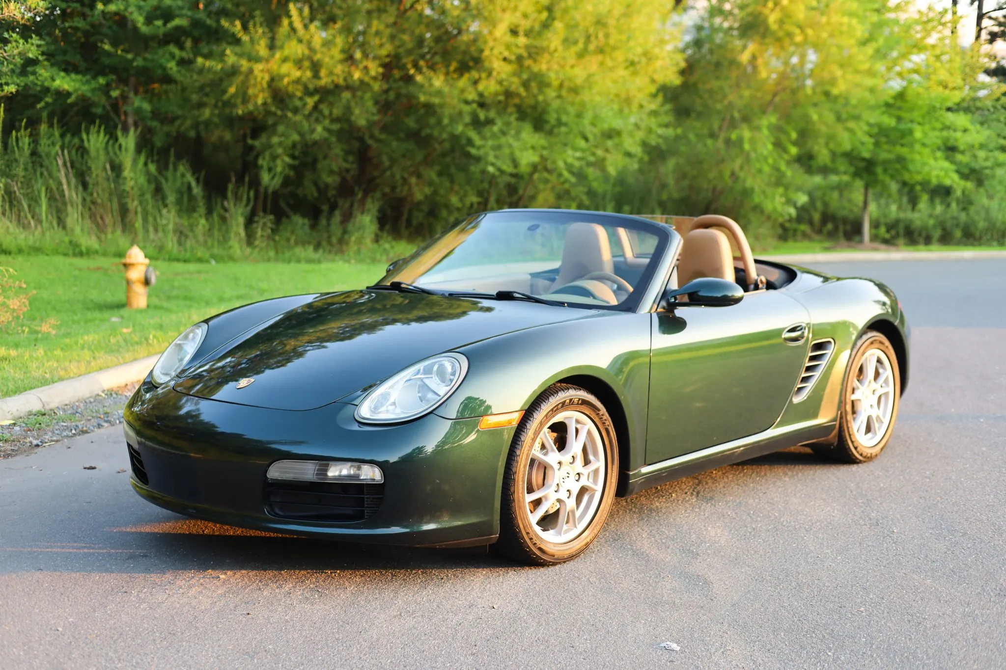 2006 Porsche Boxster in Forest Green Metallic