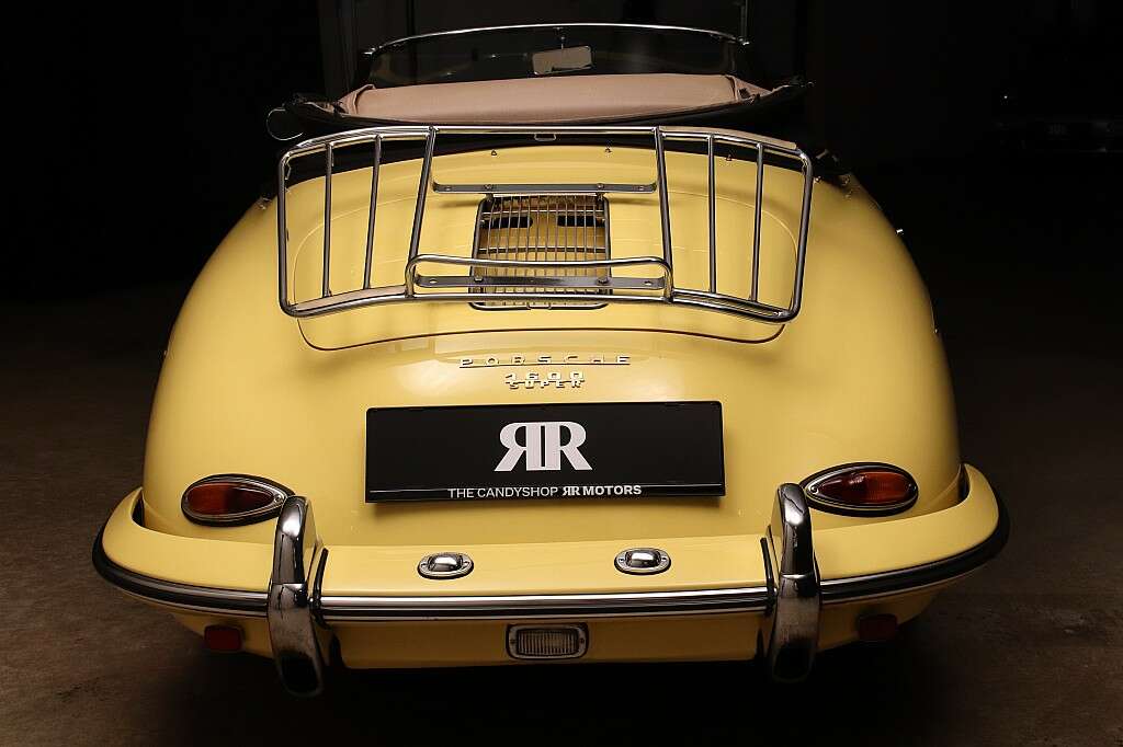 1961 Porsche 356 B 1600 Super Roadster in Condor Yellow