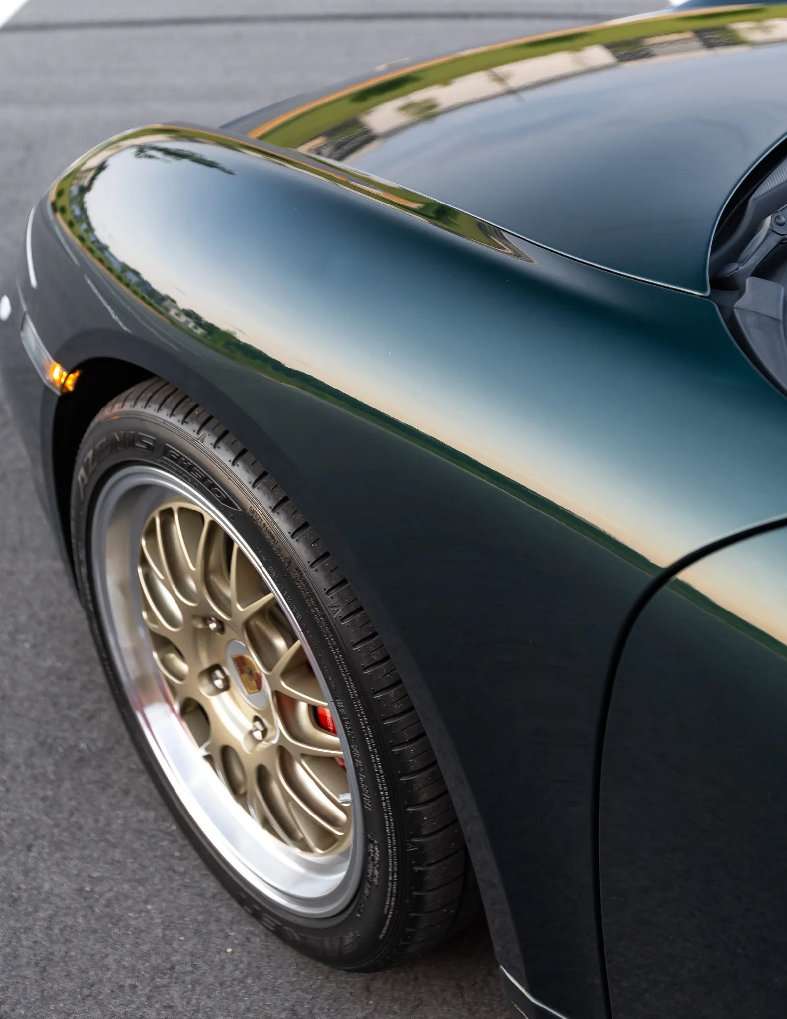 2007 Porsche Cayman S in Forest Green Metallic