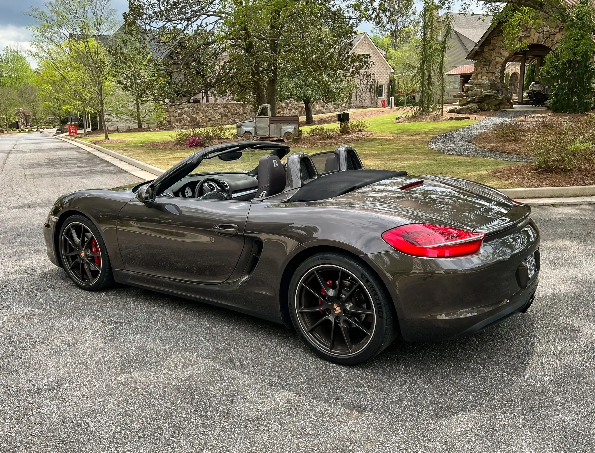 2014 Porsche Boxster S in Anthracite Brown Metallic