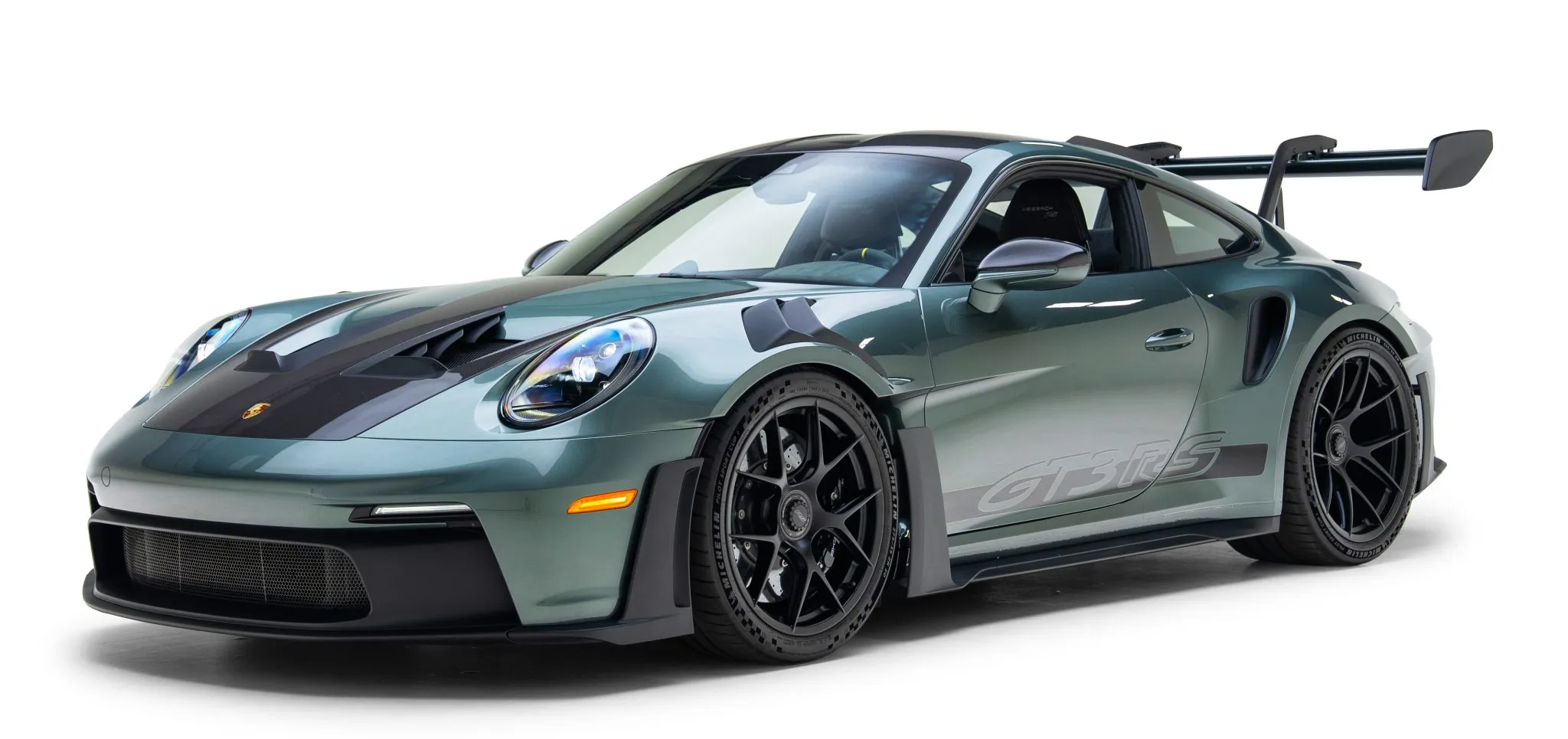 2025 Porsche 911 GT3 RS Weissach in Malachite Green Metallic