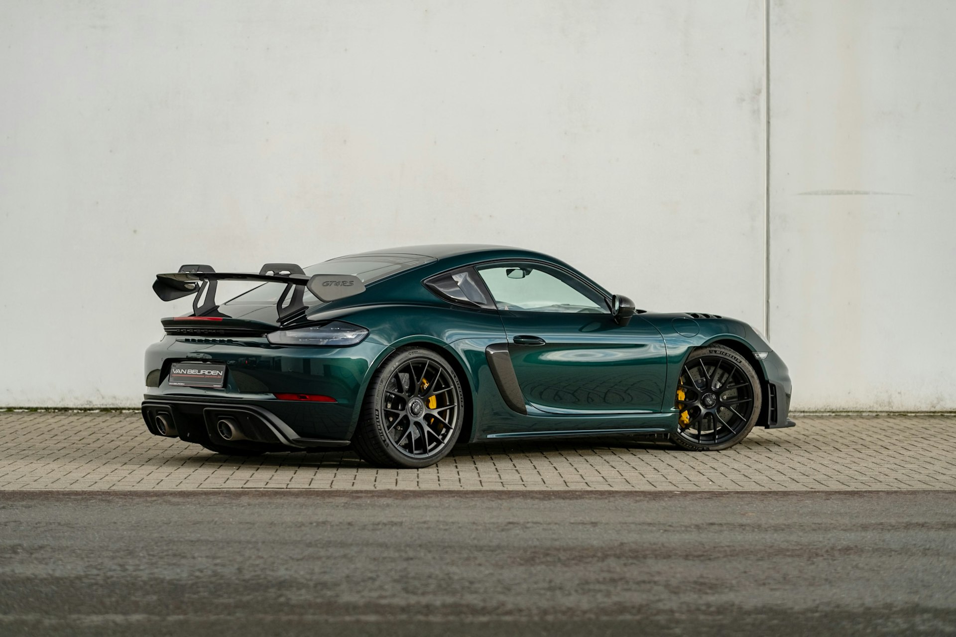 2022 Porsche 718 Cayman GT4 RS Weissach Pack in Jet Green Metallic