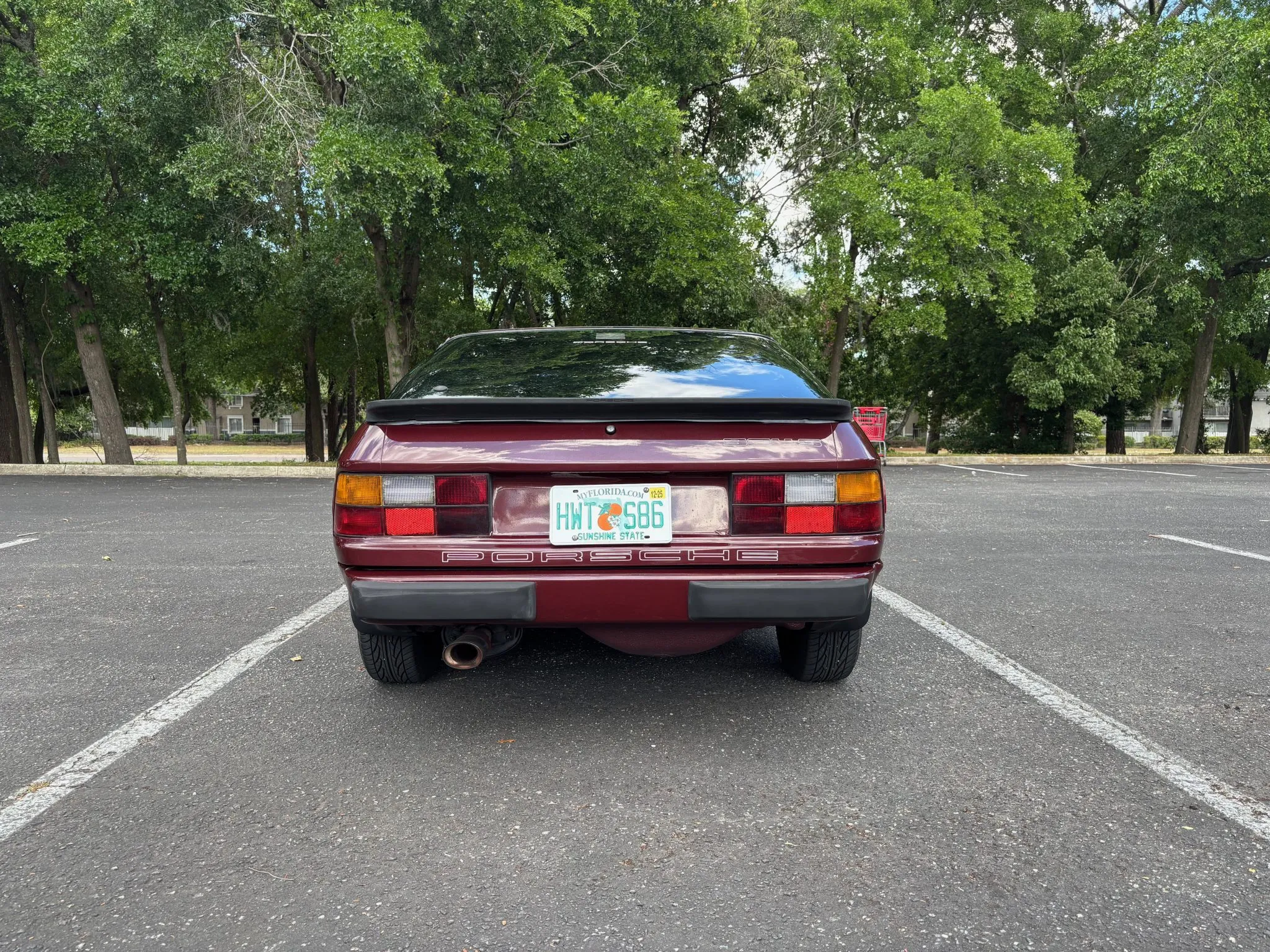 1988 Porsche 924S in Maraschino Red Metallic
