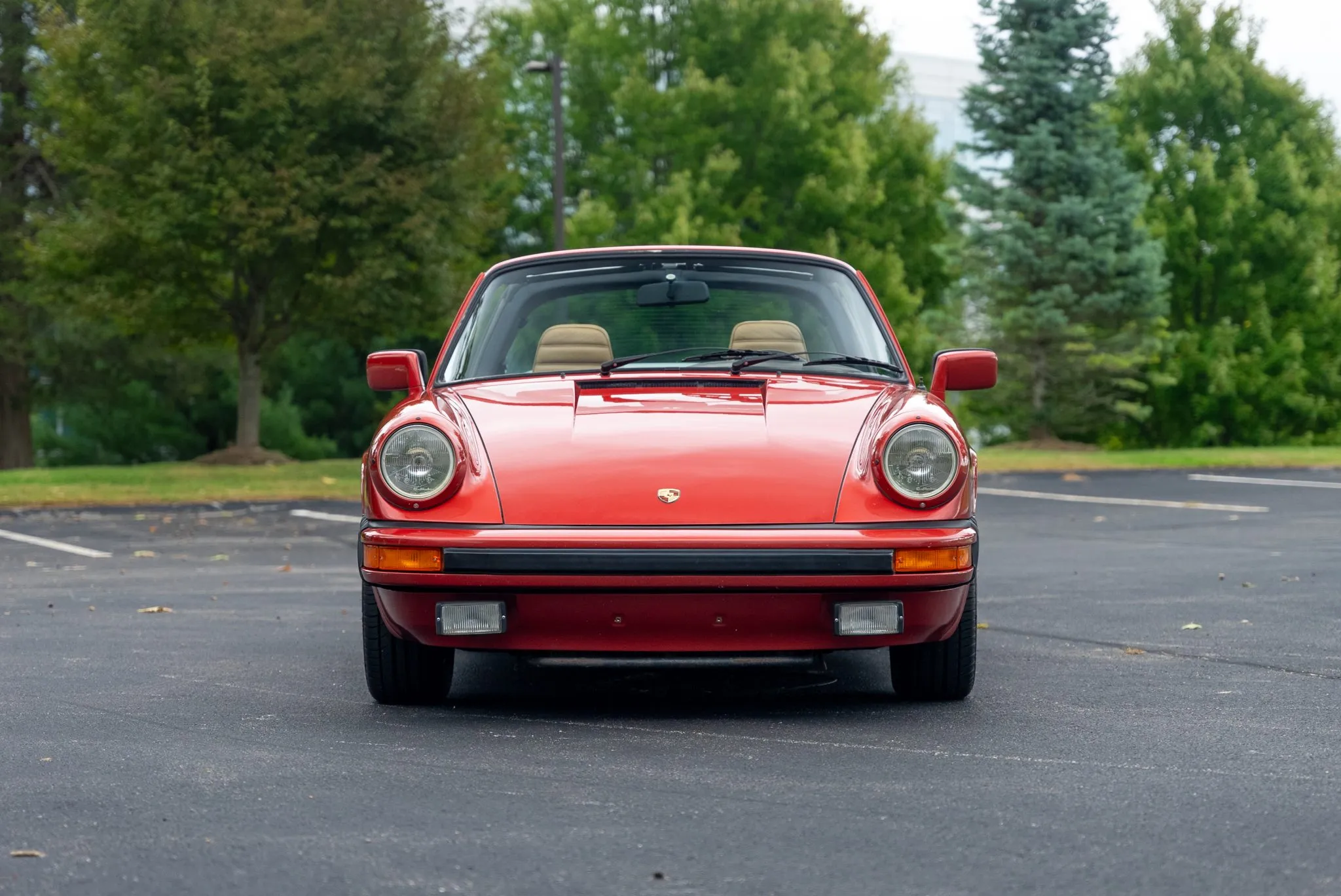 1985 Porsche 911 Turbo Coupe in Metallic Red