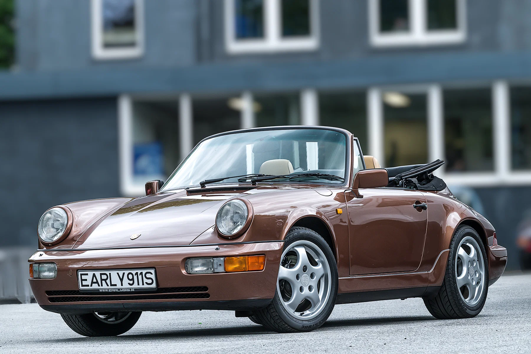 1990 Porsche 911 Carrera 2 in Cognac Brown Metallic