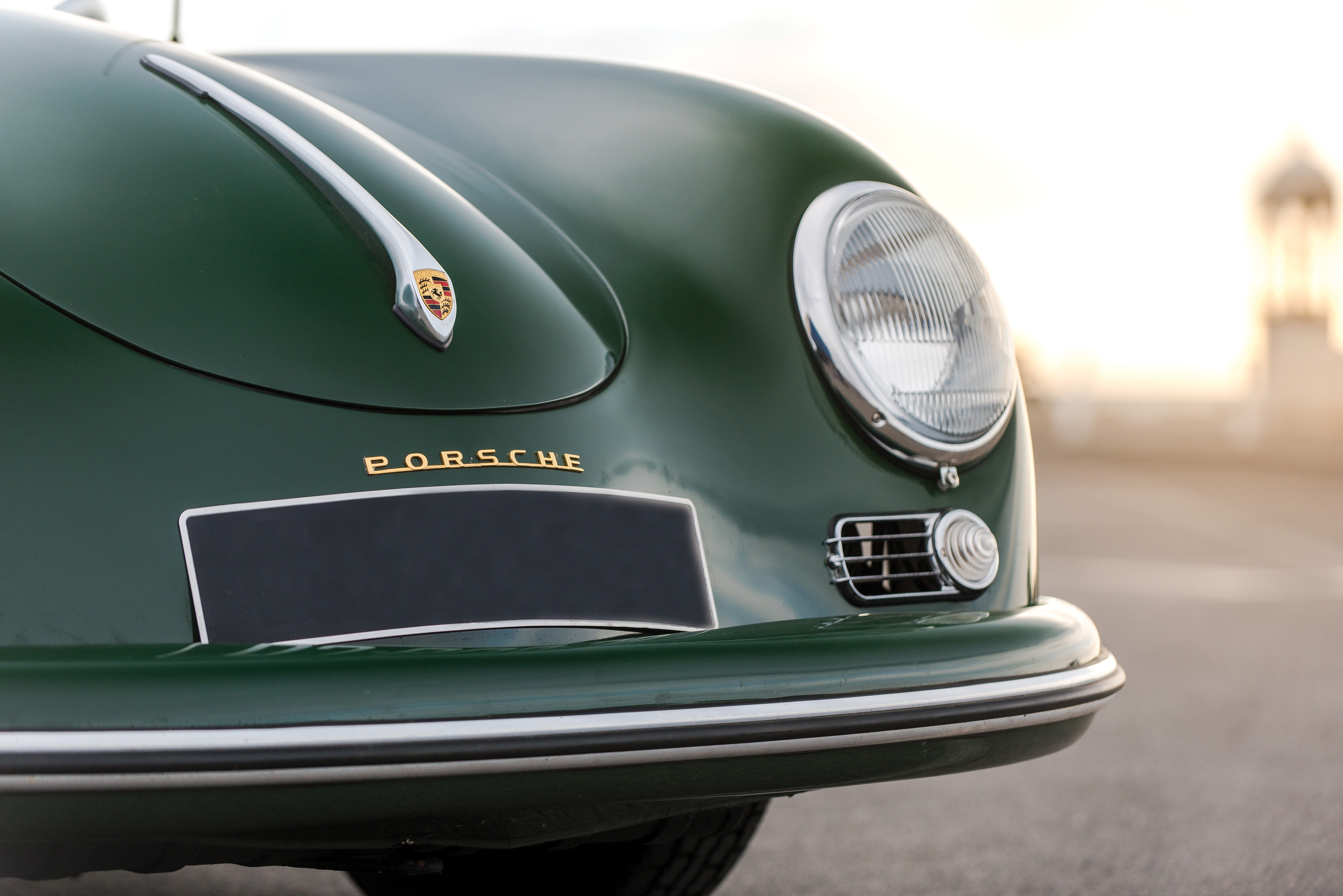 1955 Porsche 356 Pre-A 1500 Coupe by Reutter in Palm Green