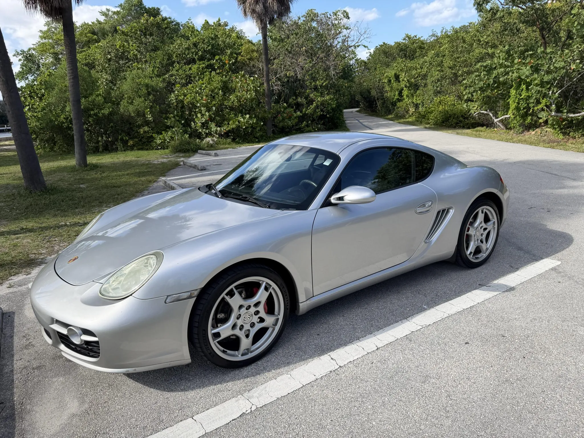 2006 Porsche Cayman S in Arctic Silver Metallic