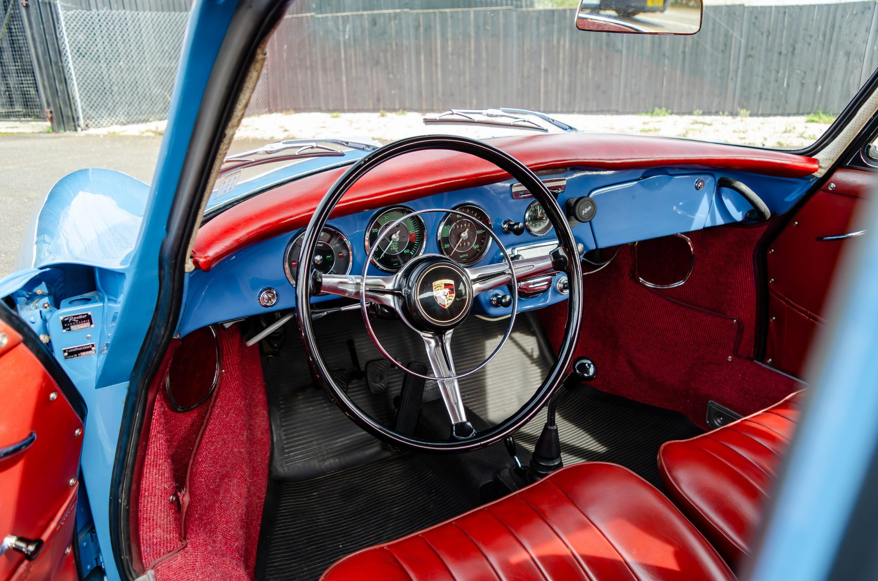 1964 Porsche 356 C in Sky Blue