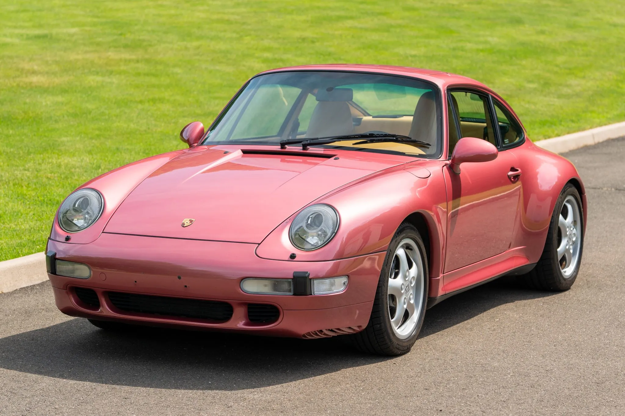 1997 Porsche 911 Carrera S in Raspberry Red Metallic